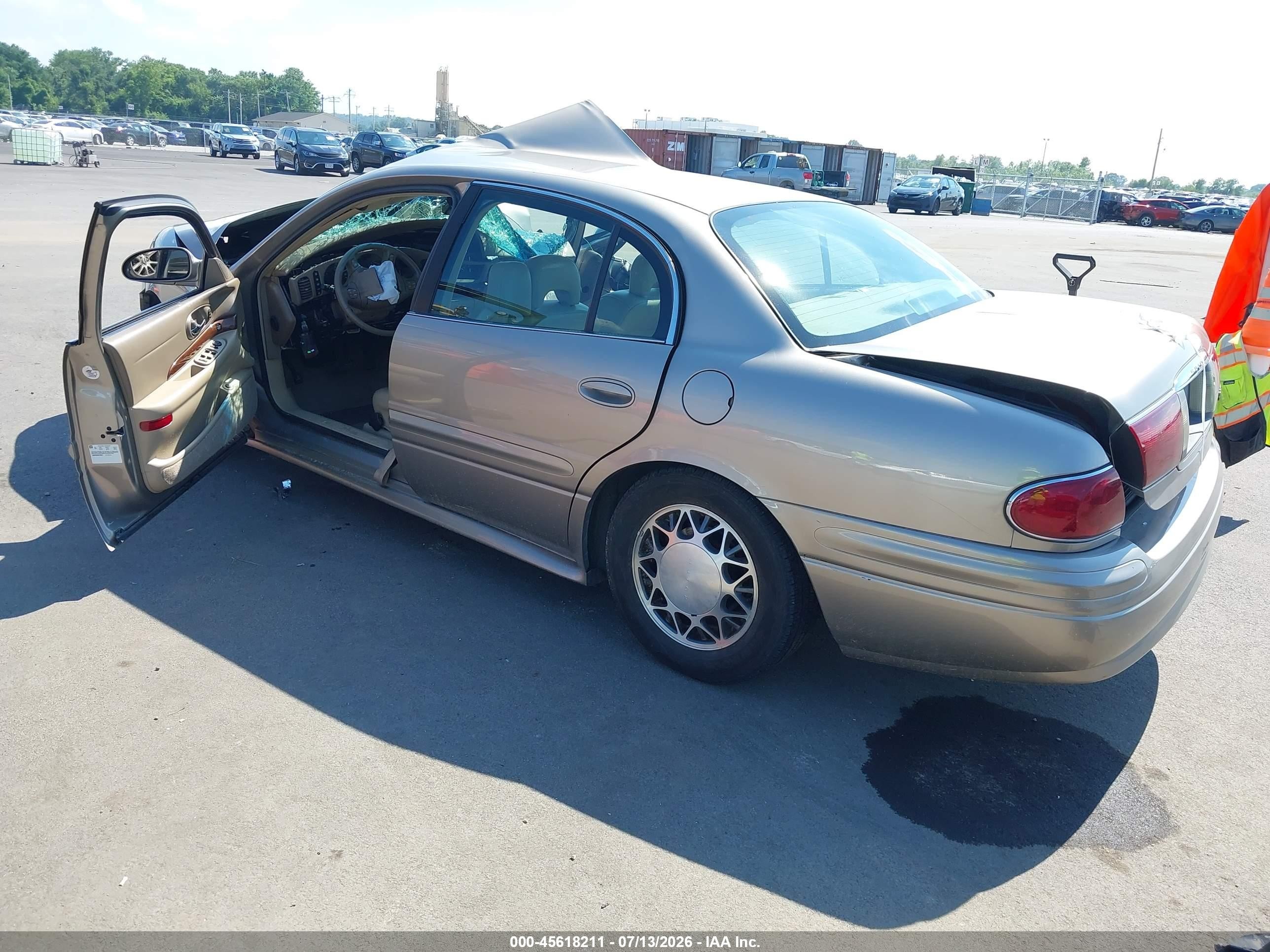 2004 Buick Lesabre Custom Beige vin: 1G4HP52K34U149815