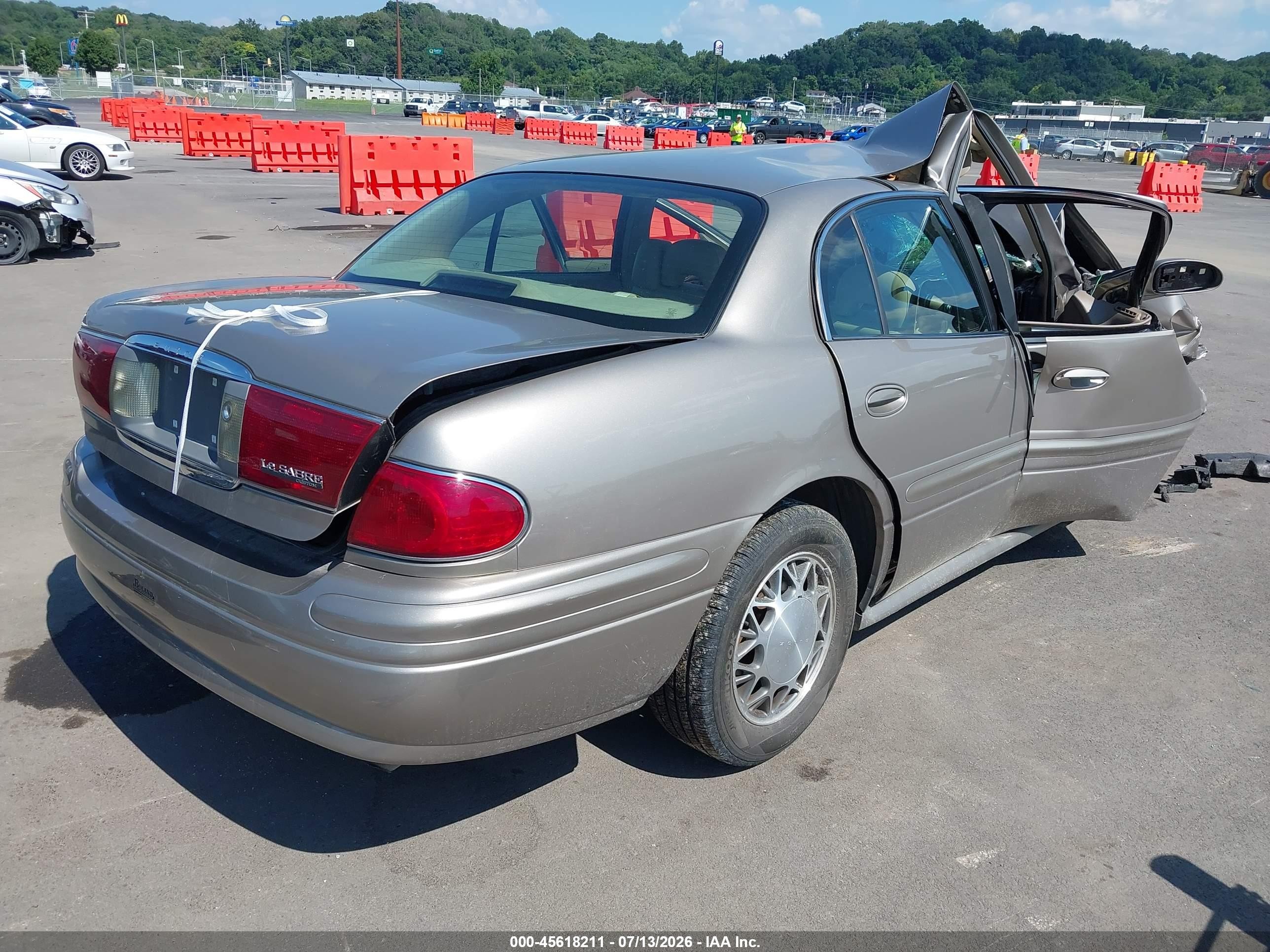 2004 Buick Lesabre Custom Beige vin: 1G4HP52K34U149815