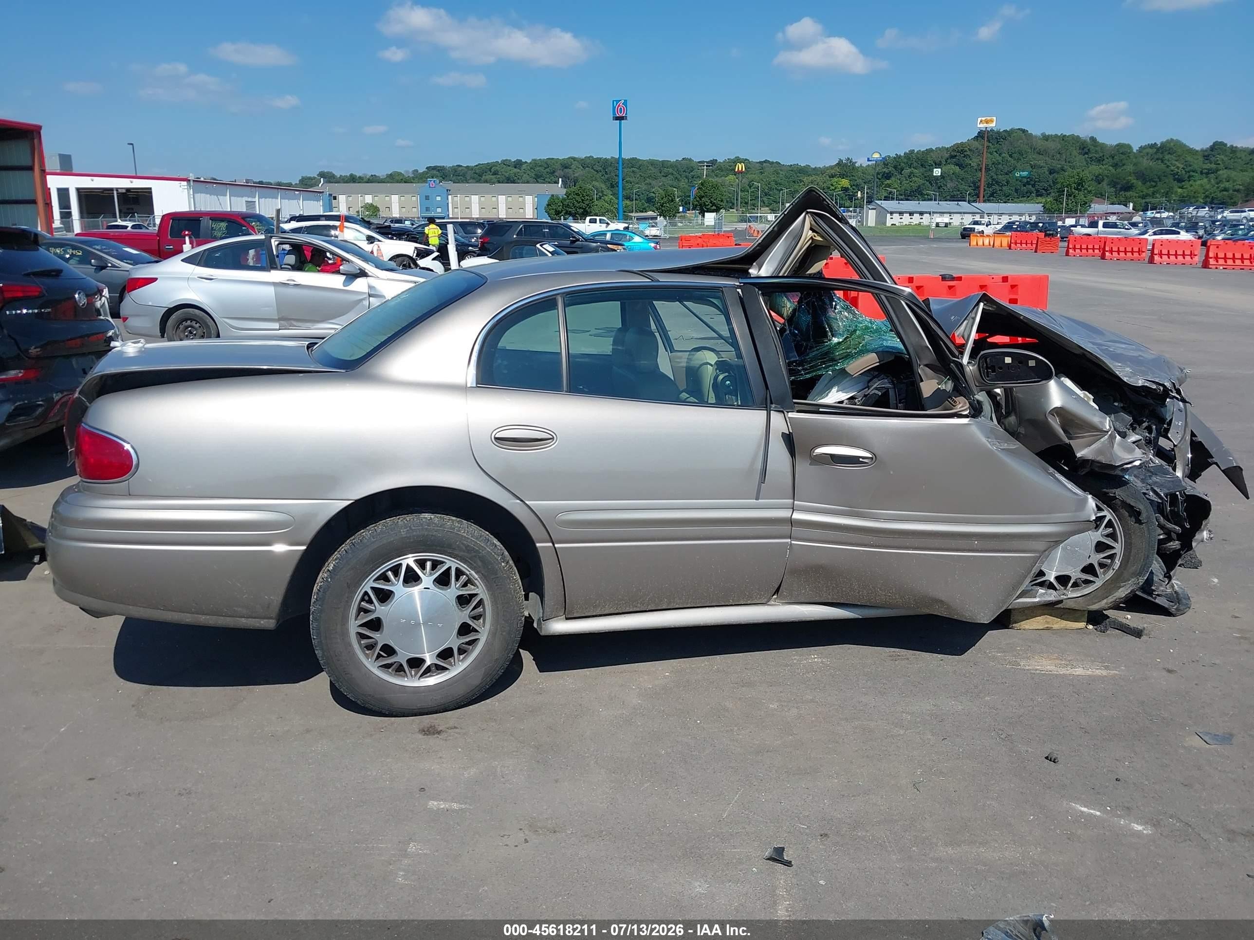 2004 Buick Lesabre Custom Beige vin: 1G4HP52K34U149815