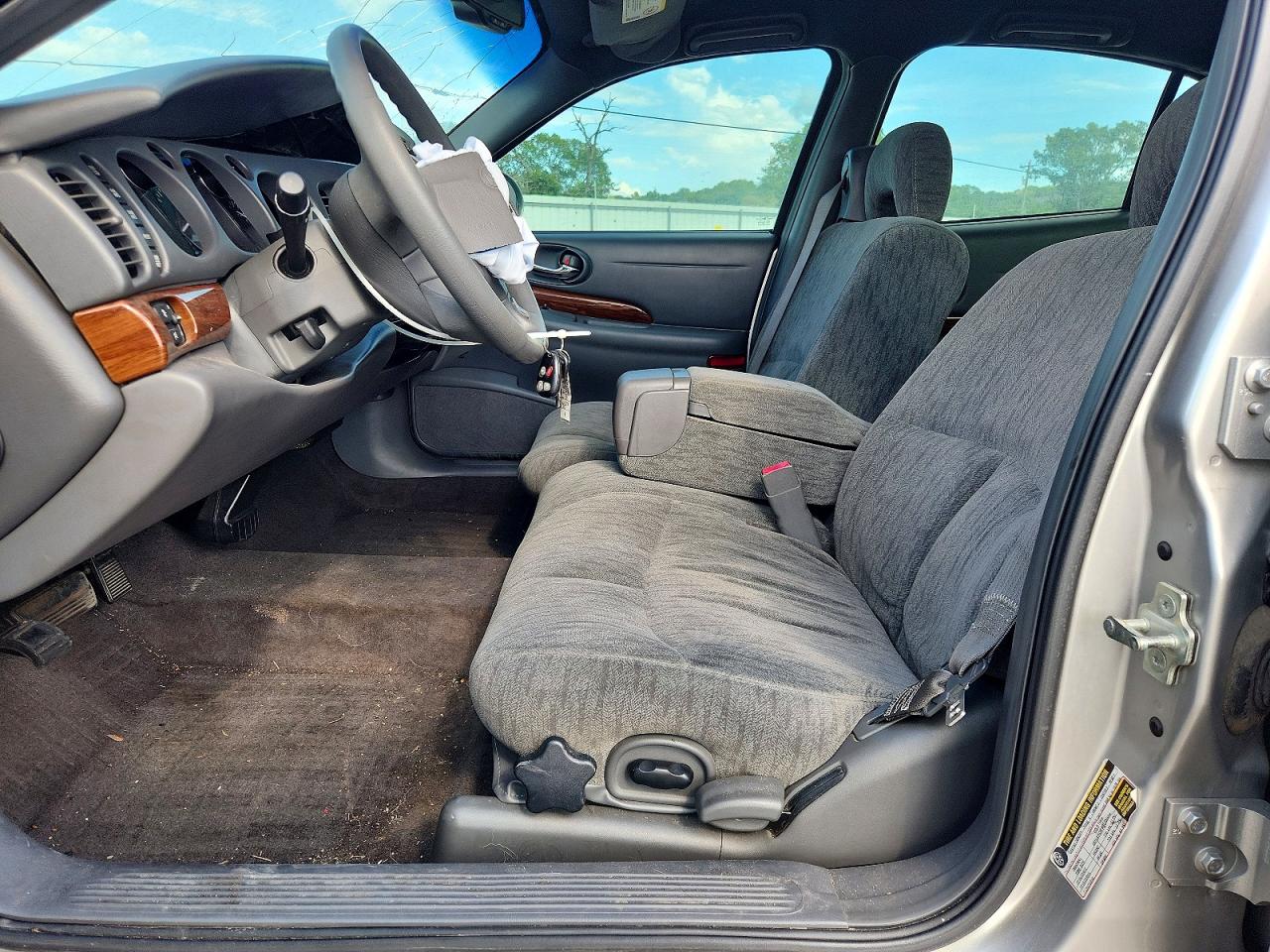 2005 Buick Lesabre Custom Silver vin: 1G4HP52K35U151470
