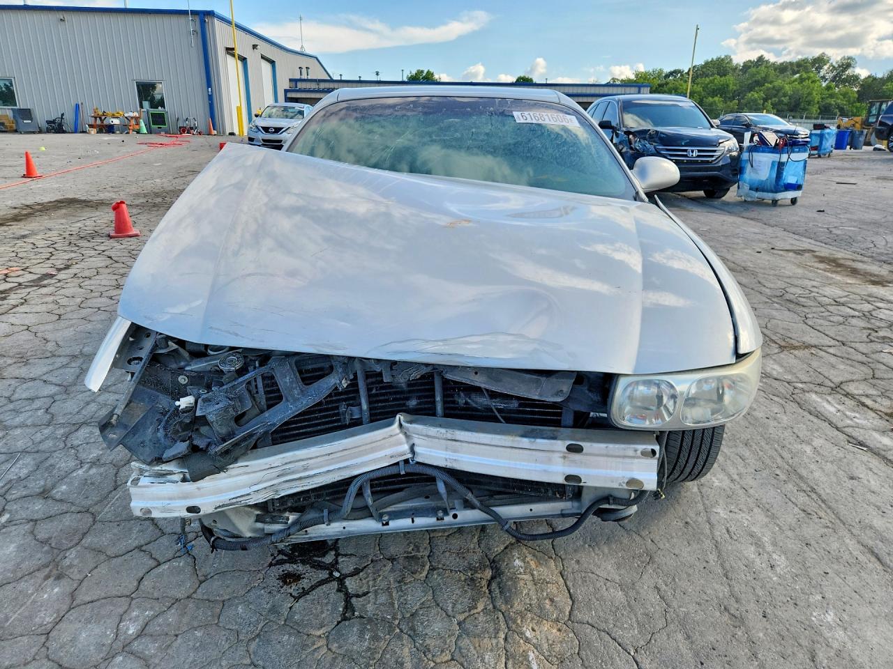 2005 Buick Lesabre Custom Silver vin: 1G4HP52K35U151470