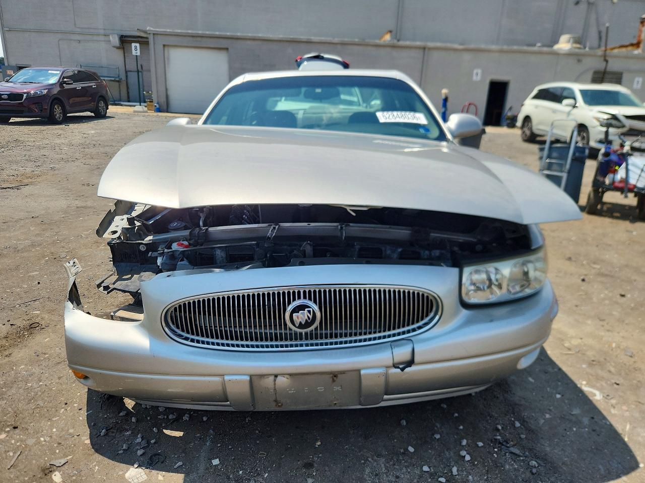 2005 Buick Lesabre Custom Silver vin: 1G4HP52K35U162890