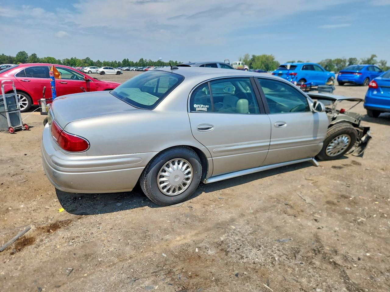 2005 Buick Lesabre Custom Silver vin: 1G4HP52K35U162890