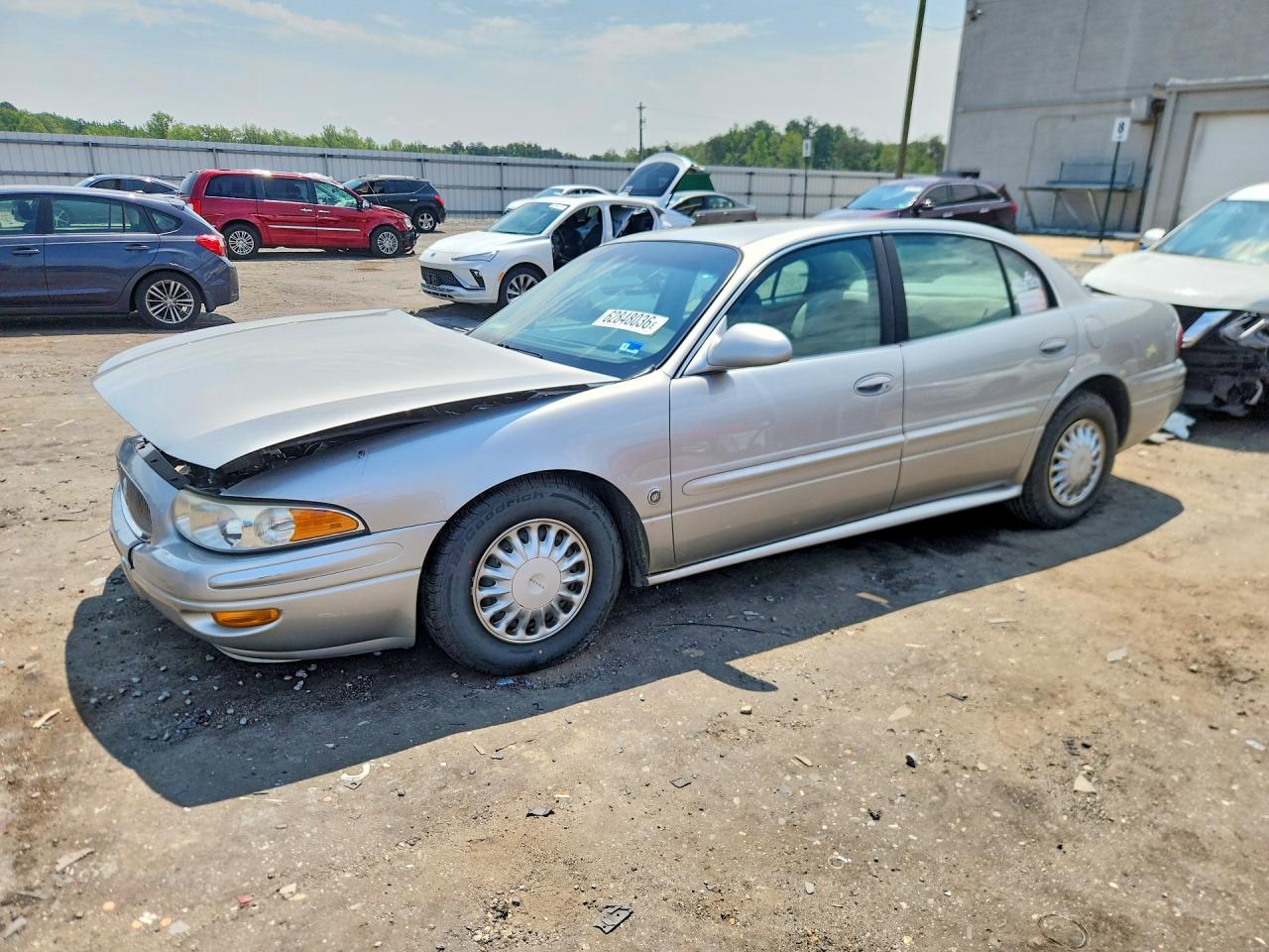 2005 Buick Lesabre Custom Silver vin: 1G4HP52K35U162890
