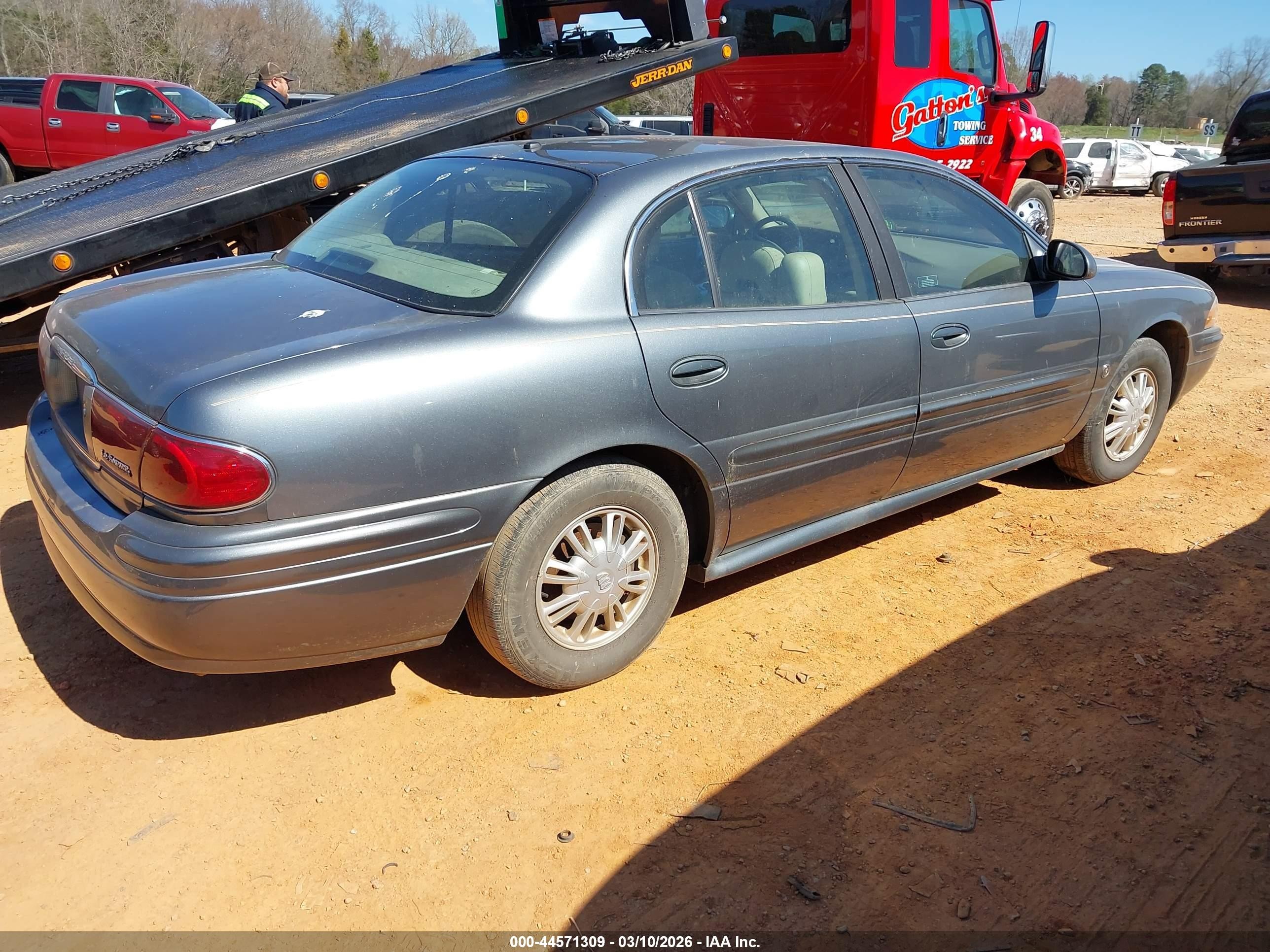 2005 Buick Lesabre Custom Silver vin: 1G4HP52K35U270068