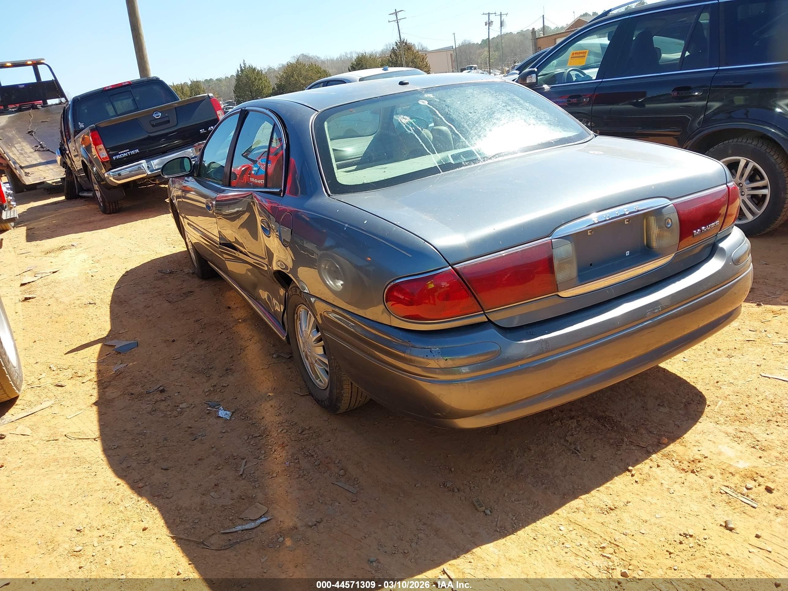2005 Buick Lesabre Custom Silver vin: 1G4HP52K35U270068