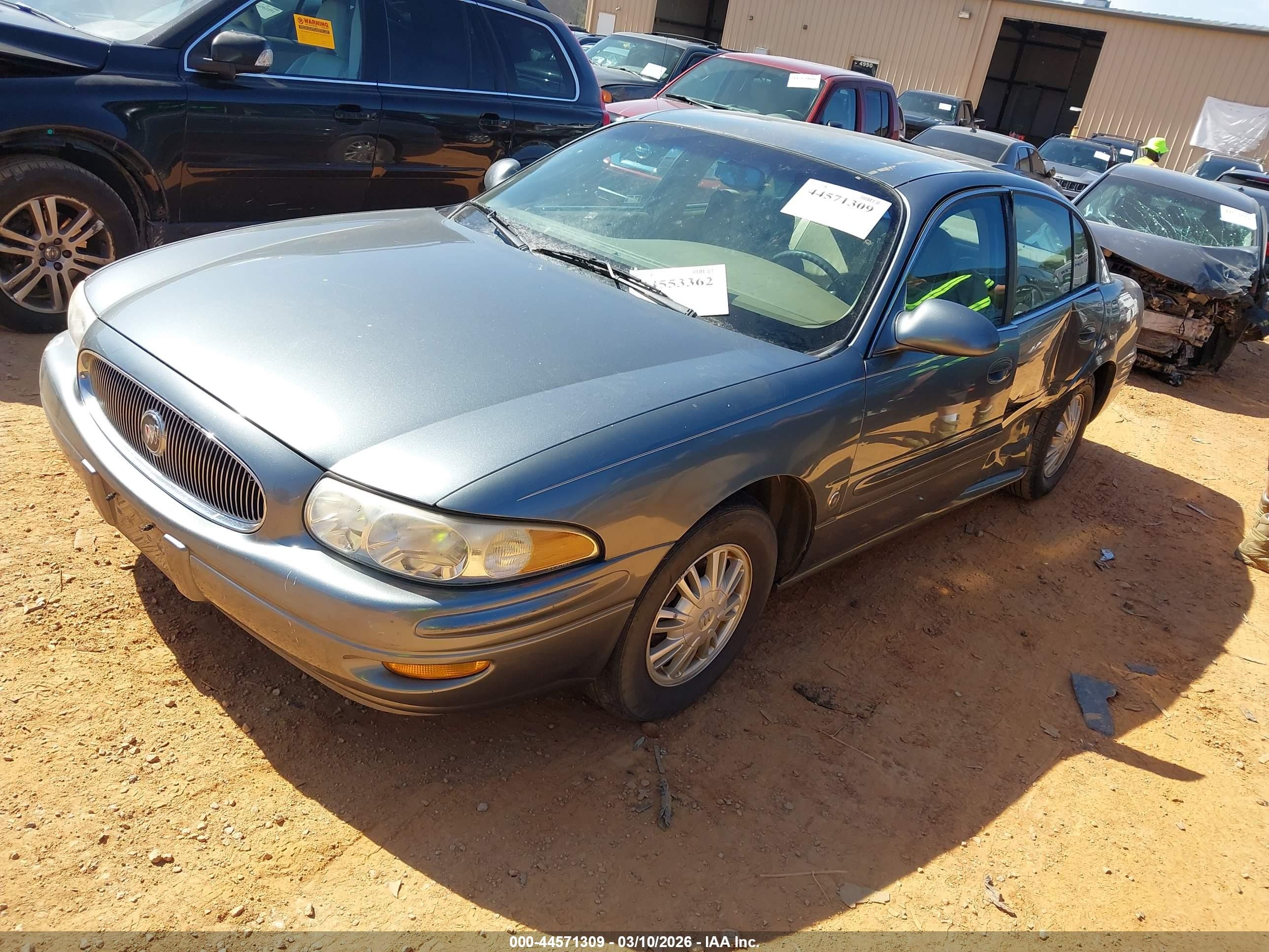 2005 Buick Lesabre Custom Silver vin: 1G4HP52K35U270068
