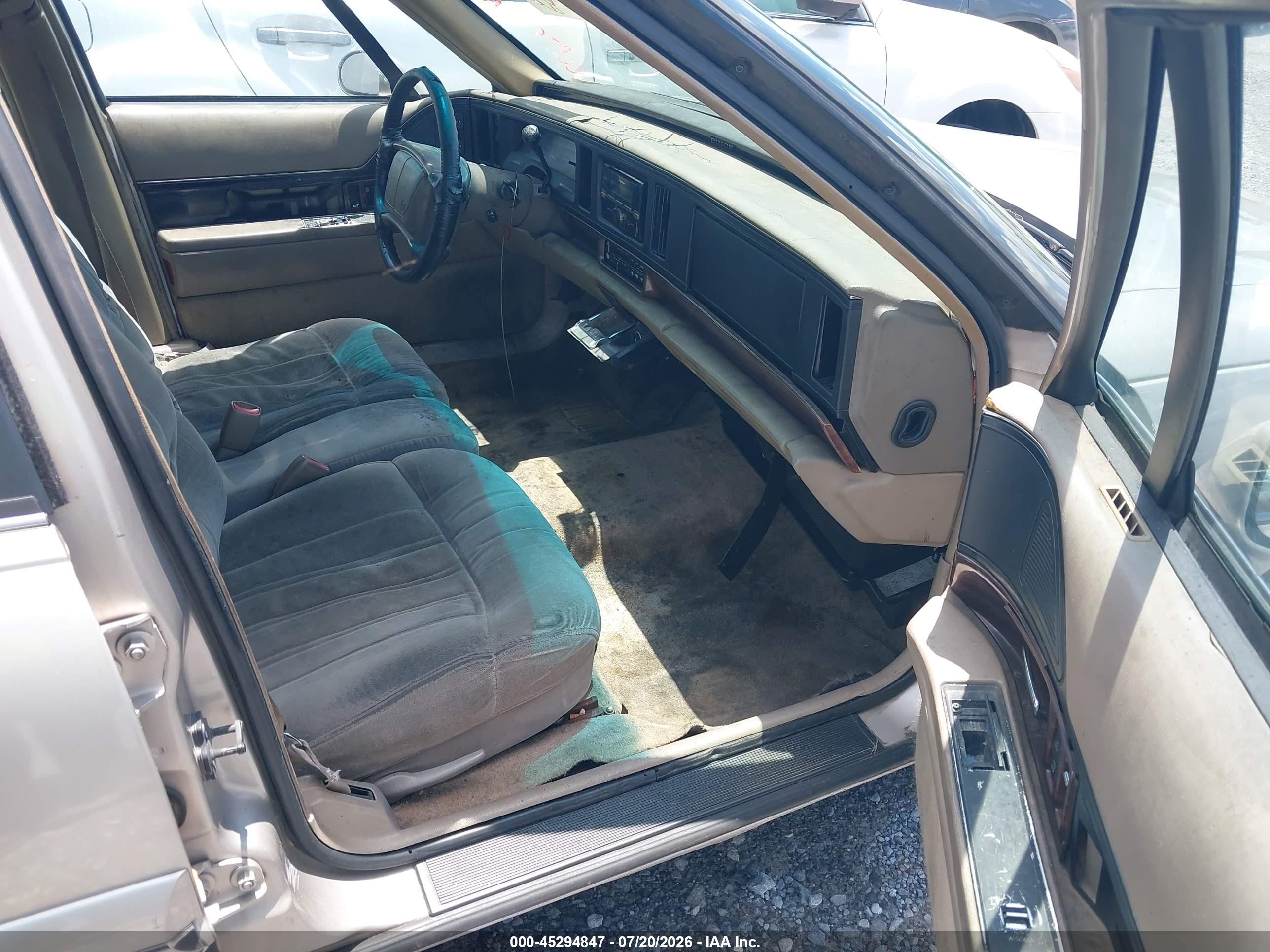 1997 Buick Lesabre Custom Cream vin: 1G4HP52K3VH472322