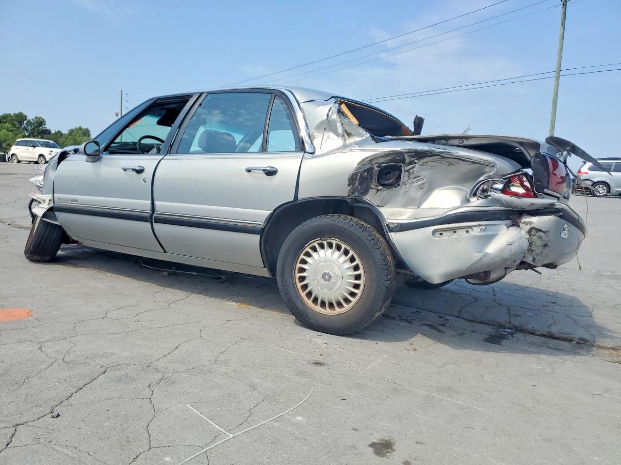 1998 Buick Lesabre Custom Silver vin: 1G4HP52K3WH473150