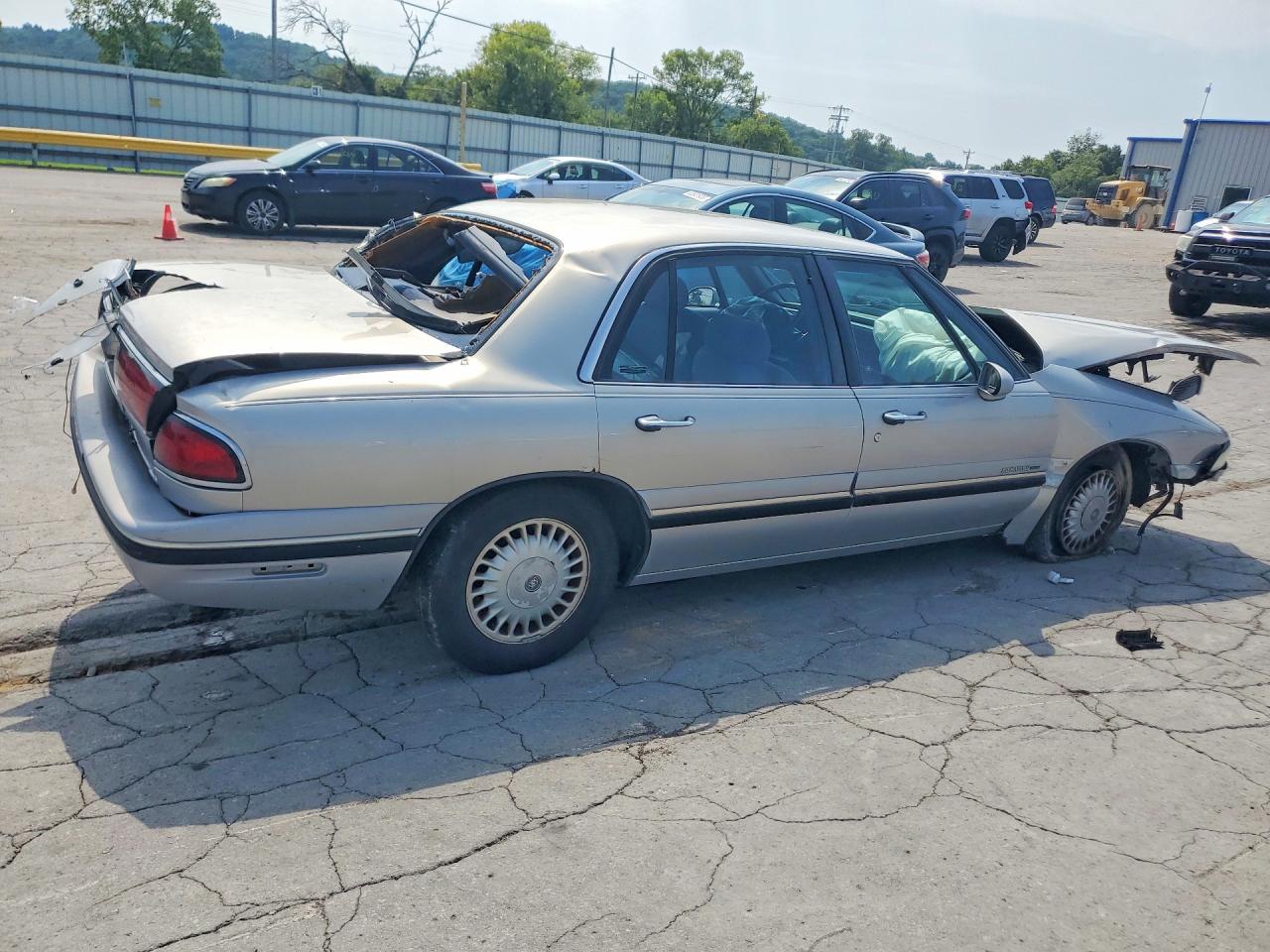 1998 Buick Lesabre Custom Silver vin: 1G4HP52K3WH473150