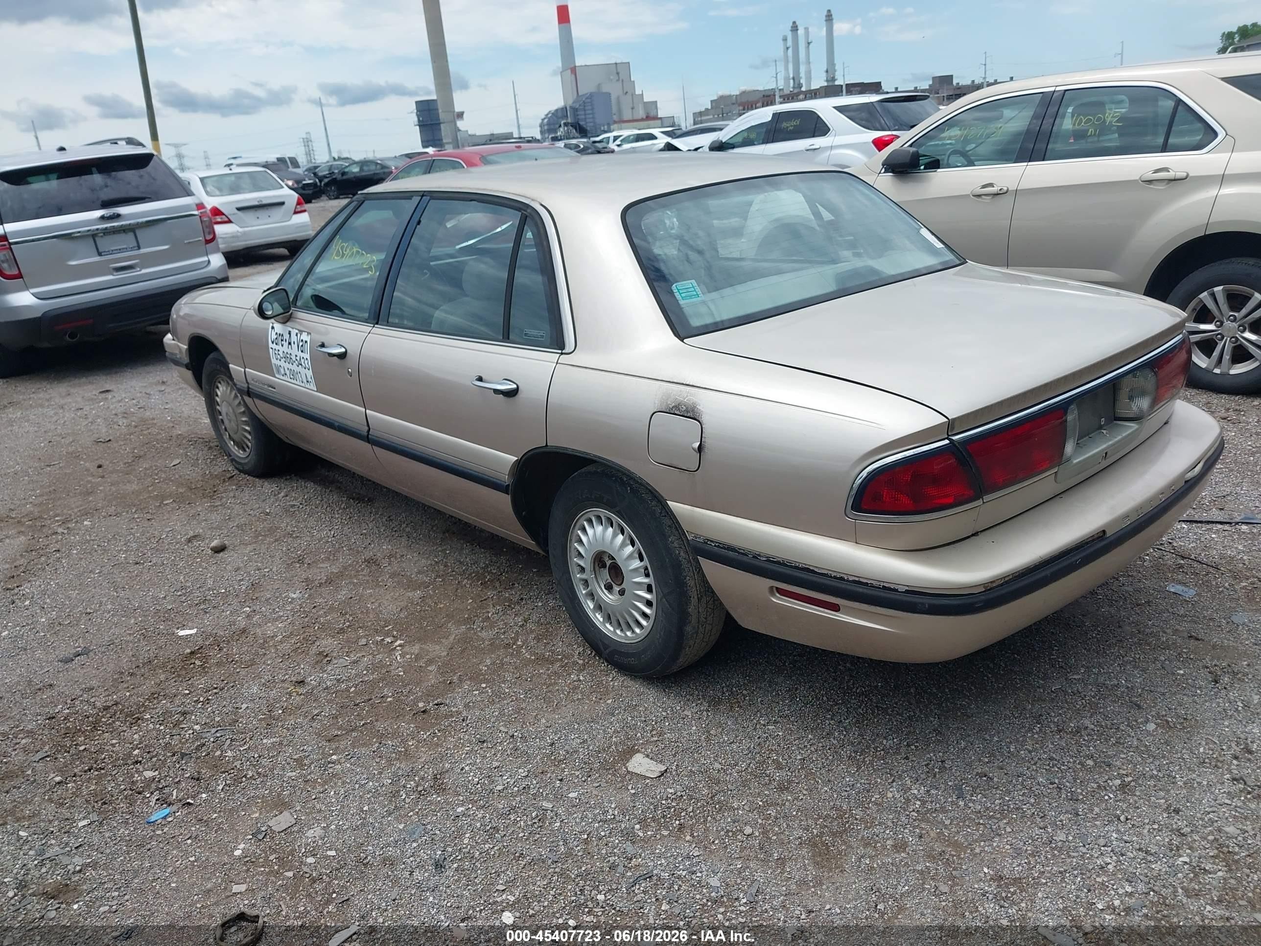 1999 Buick Lesabre Custom Gold vin: 1G4HP52K3XH470332