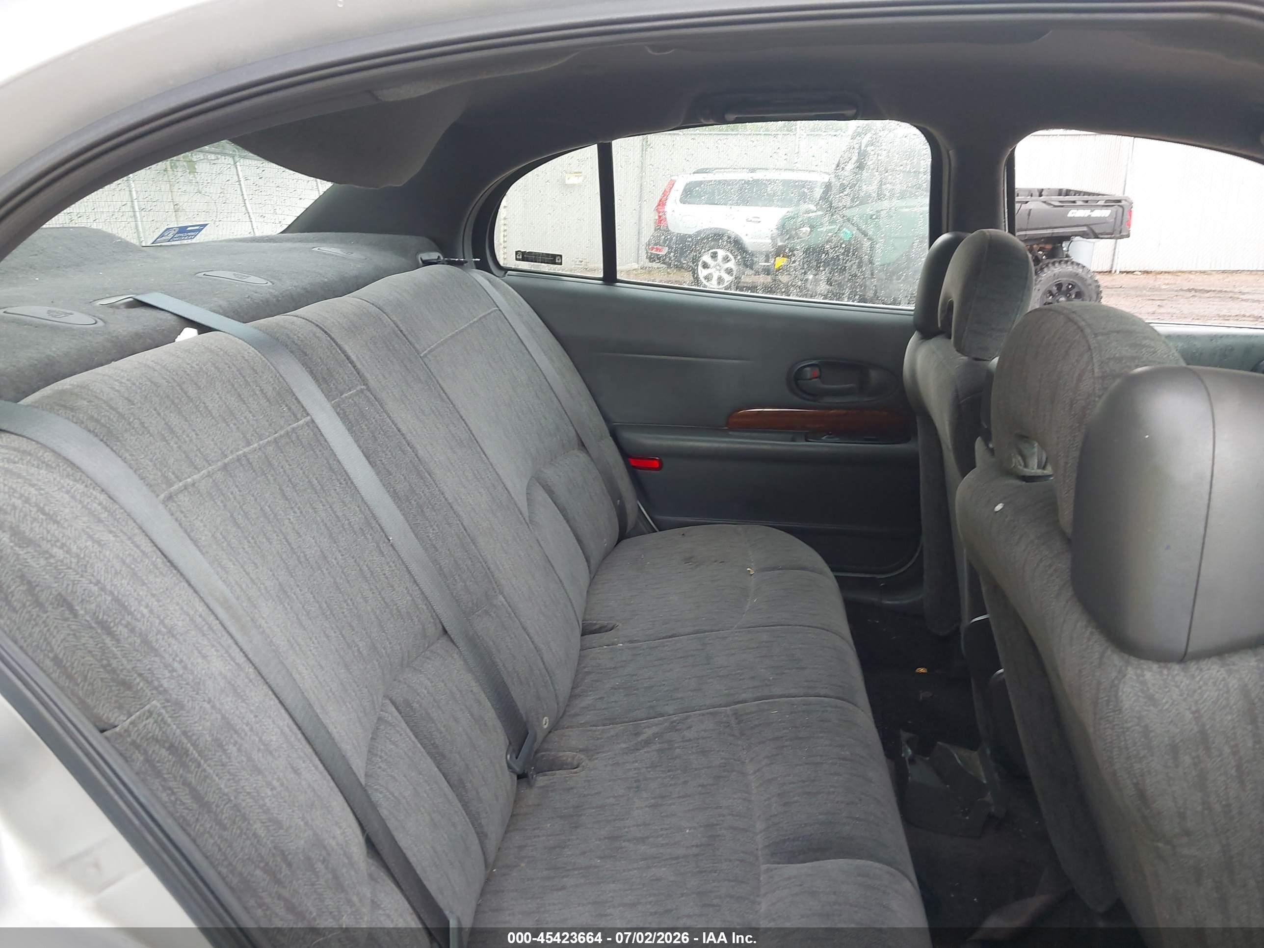 2003 Buick Lesabre Custom Silver vin: 1G4HP52K434114635