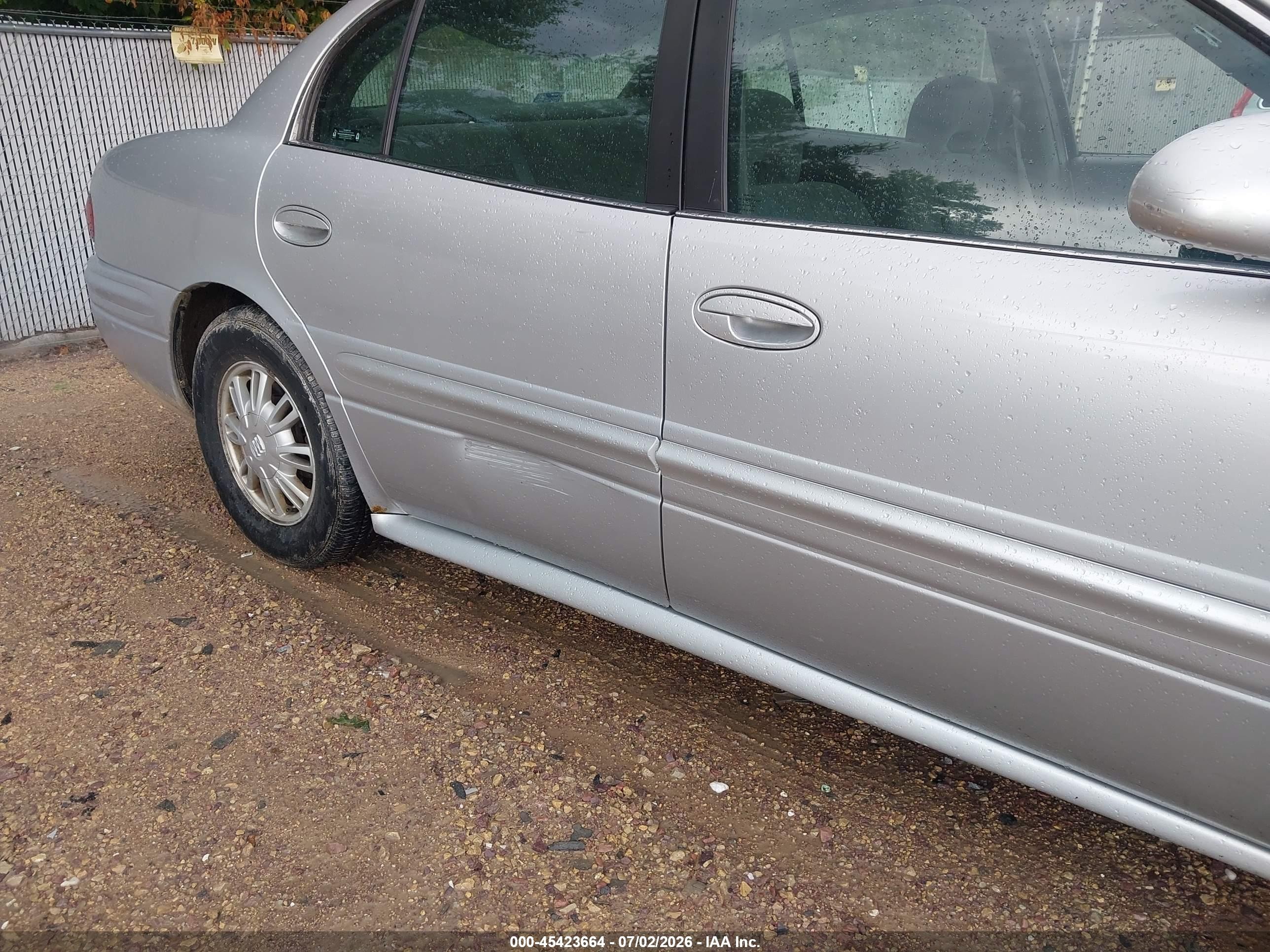 2003 Buick Lesabre Custom Silver vin: 1G4HP52K434114635