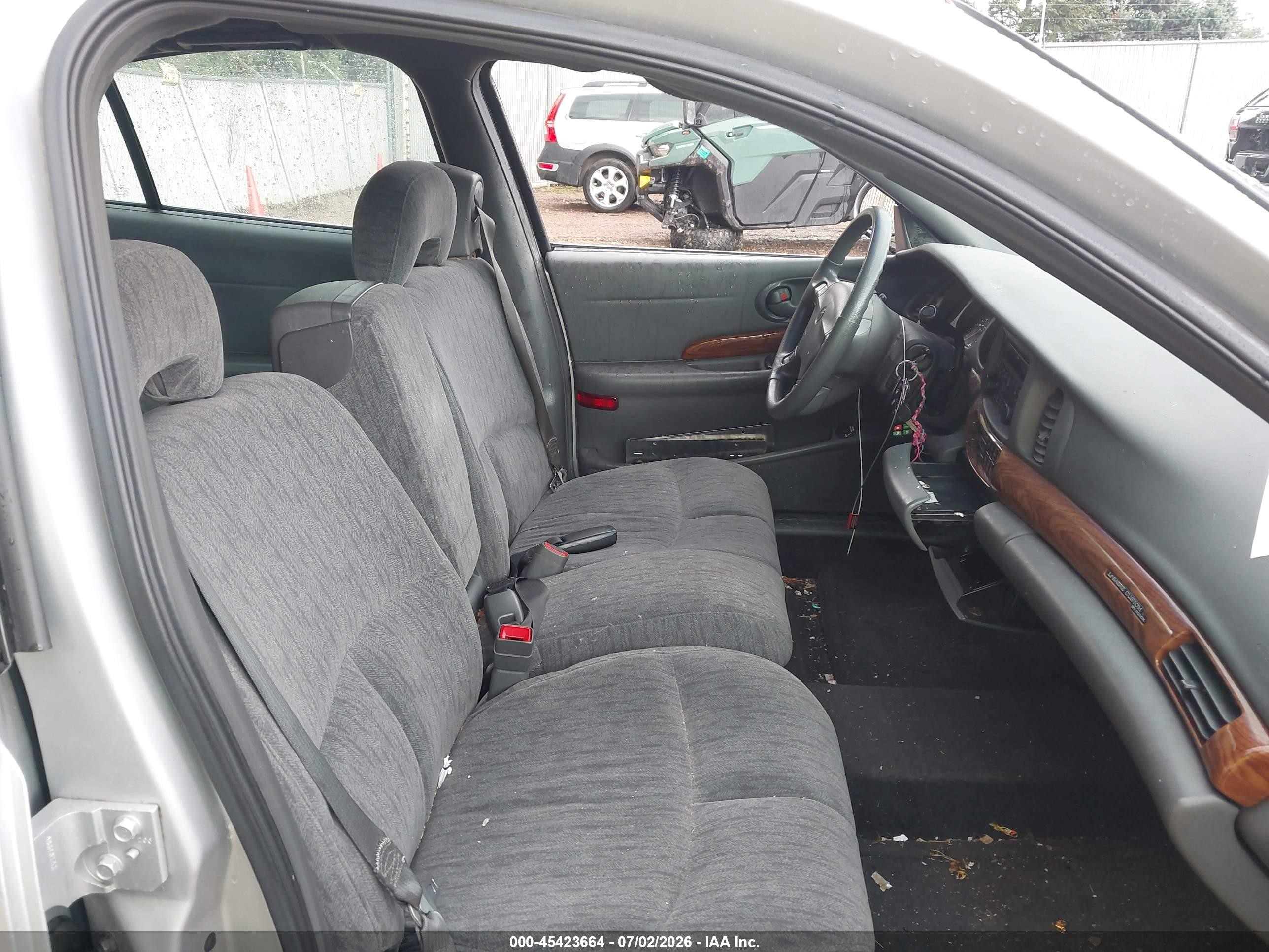 2003 Buick Lesabre Custom Silver vin: 1G4HP52K434114635
