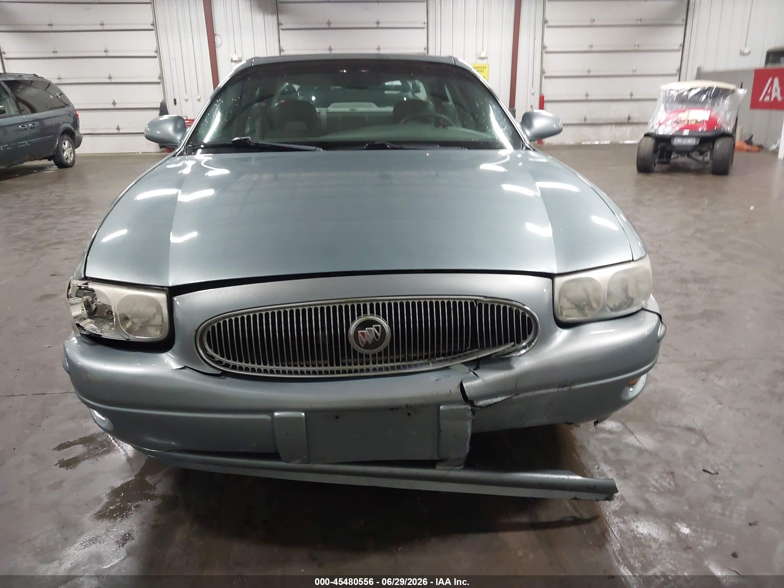 2003 Buick Lesabre Custom Light Blue vin: 1G4HP52K434124792