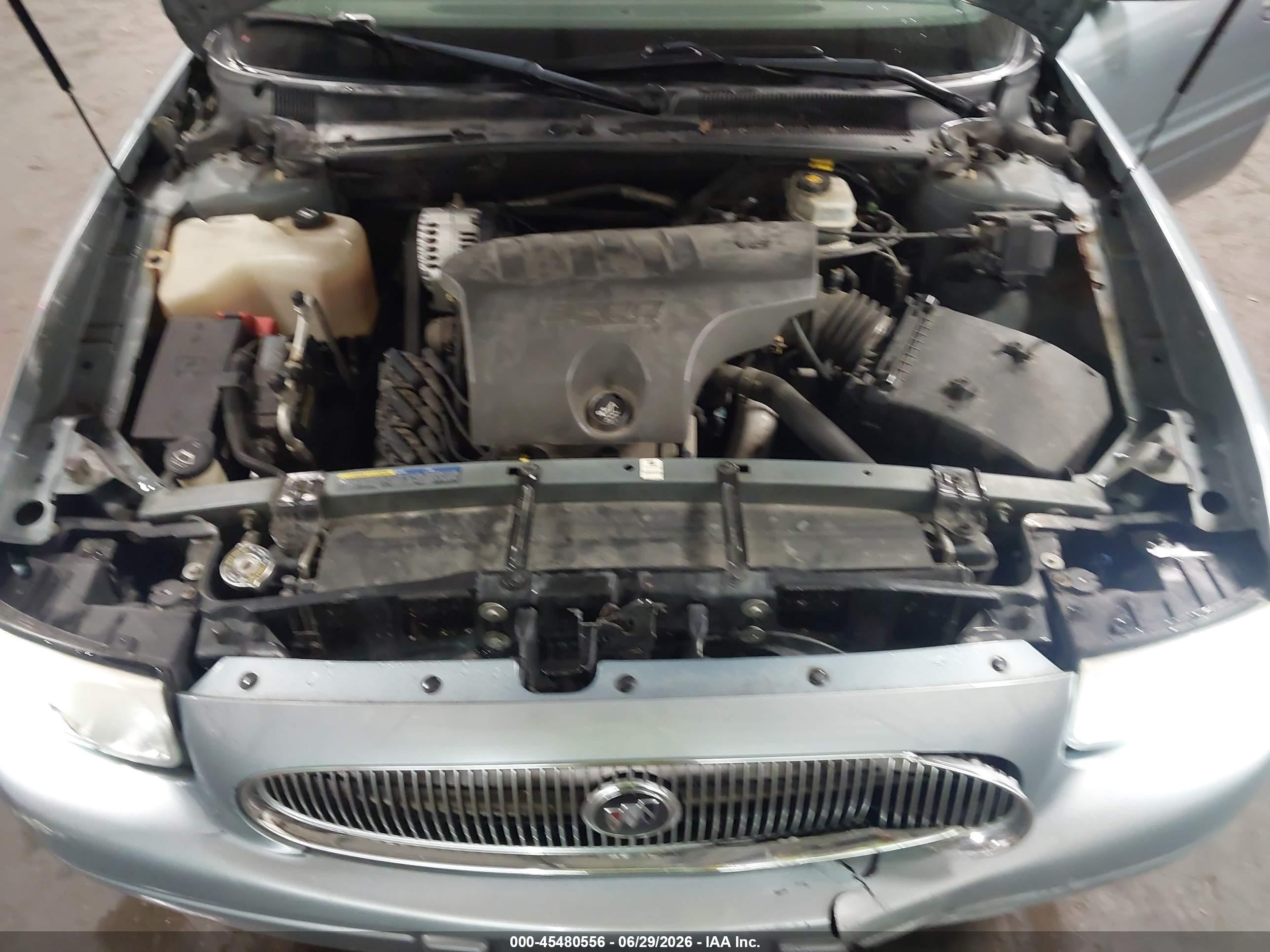 2003 Buick Lesabre Custom Light Blue vin: 1G4HP52K434124792