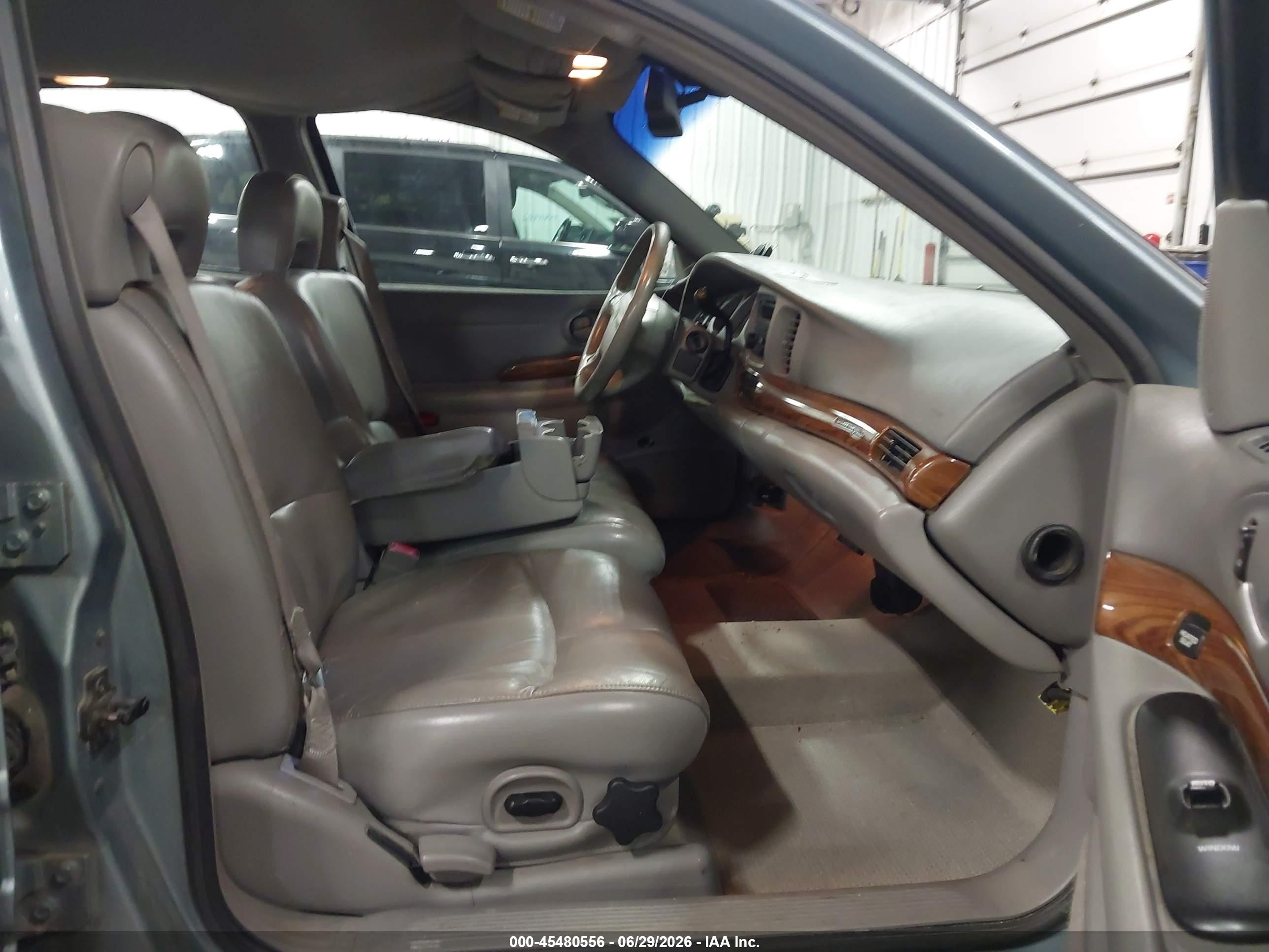 2003 Buick Lesabre Custom Light Blue vin: 1G4HP52K434124792