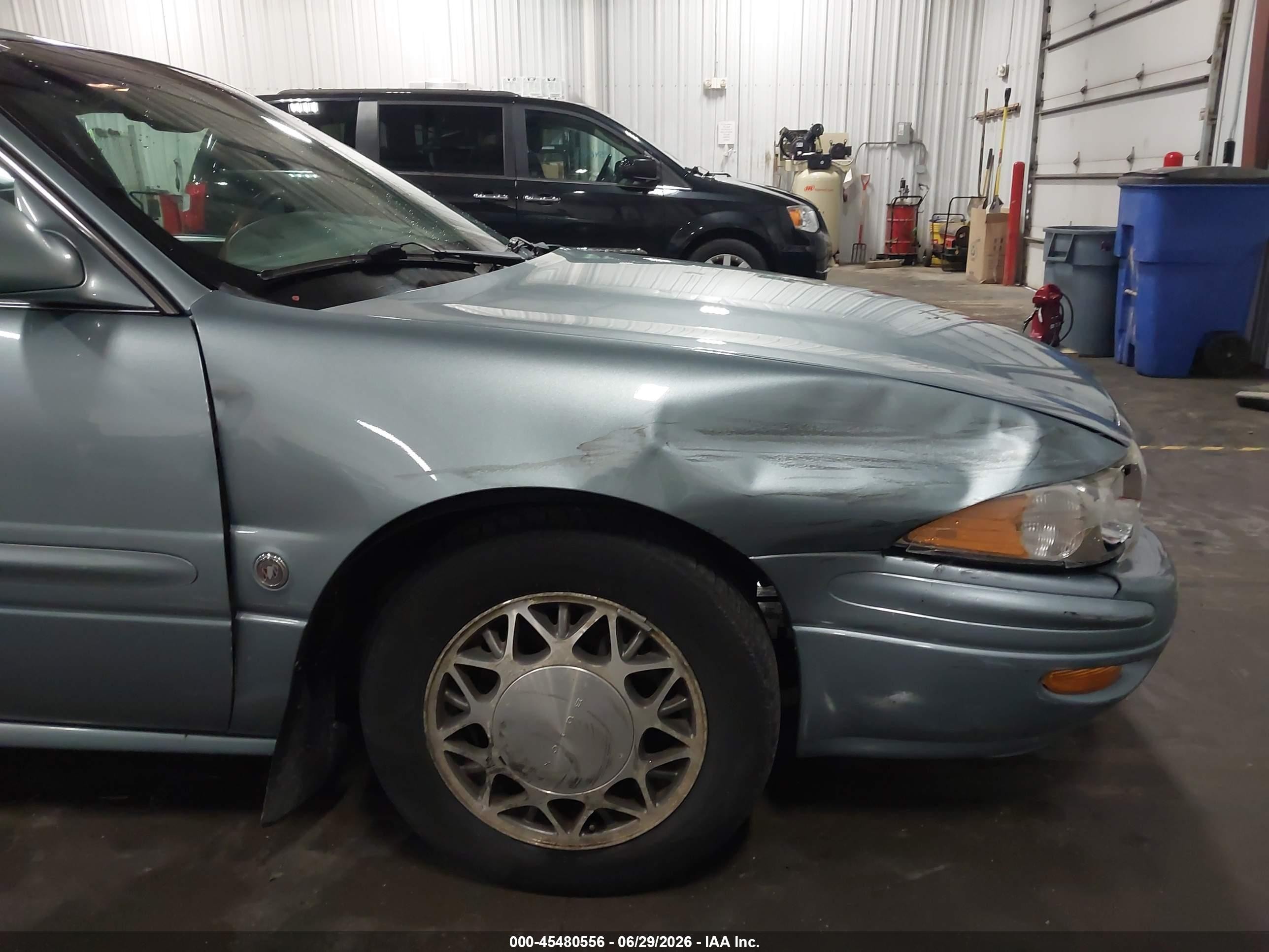 2003 Buick Lesabre Custom Light Blue vin: 1G4HP52K434124792