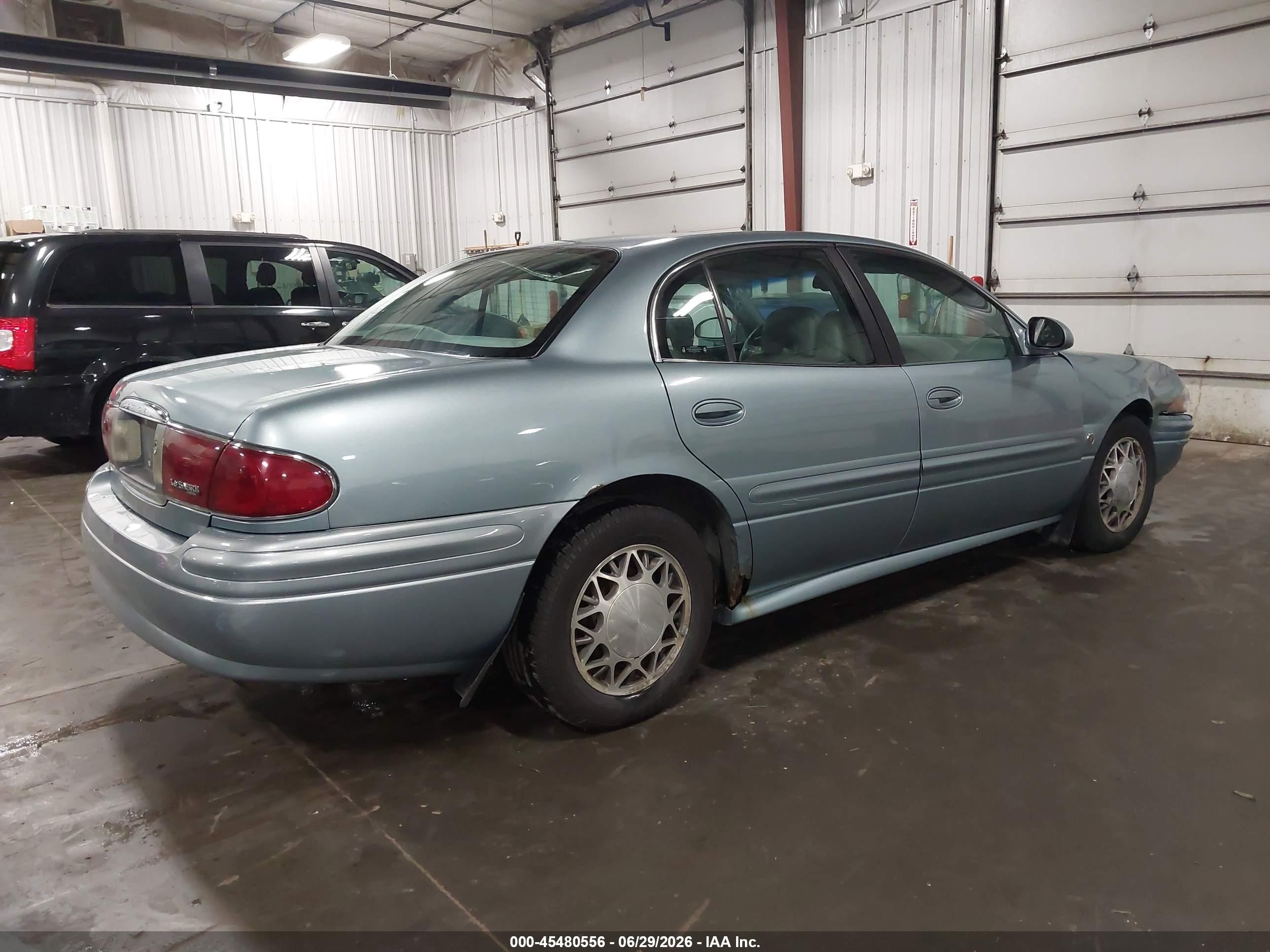 2003 Buick Lesabre Custom Light Blue vin: 1G4HP52K434124792
