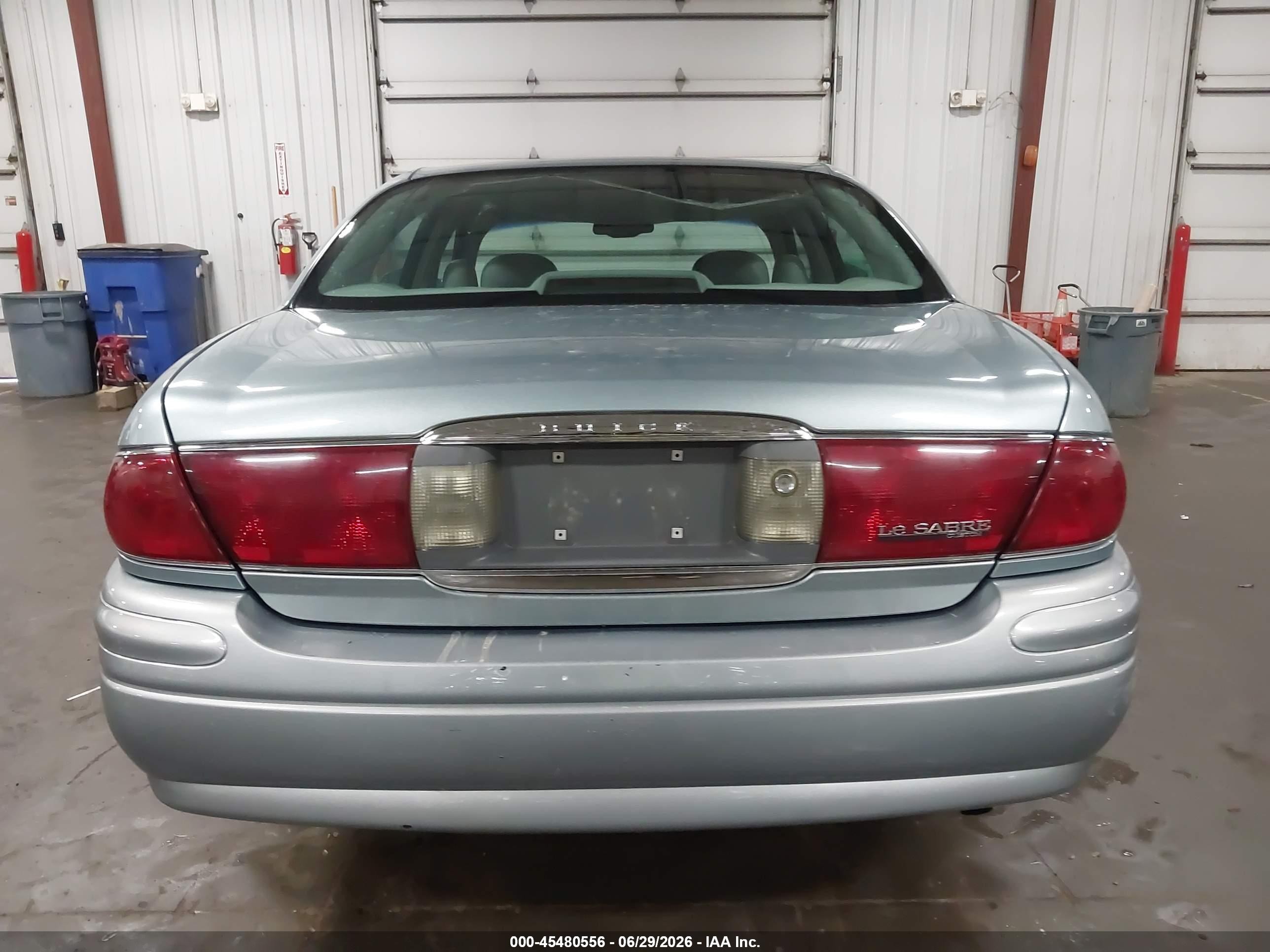 2003 Buick Lesabre Custom Light Blue vin: 1G4HP52K434124792