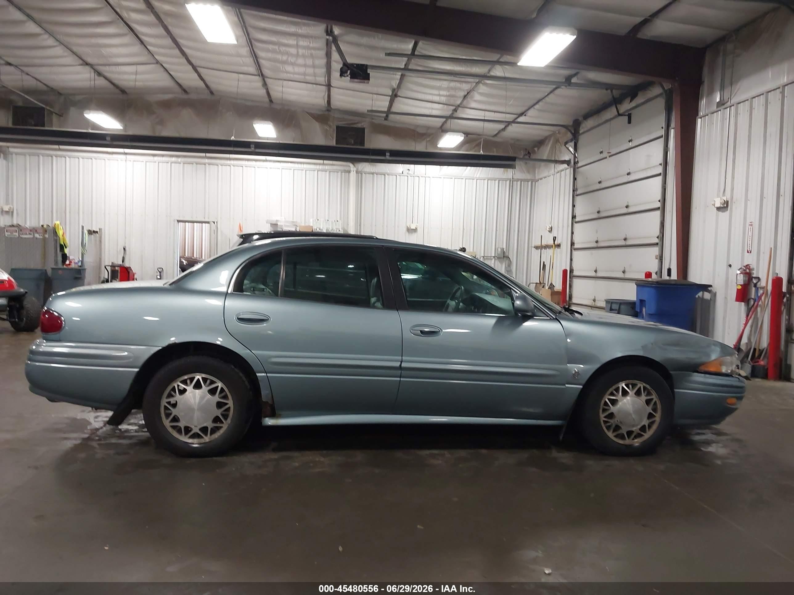 2003 Buick Lesabre Custom Light Blue vin: 1G4HP52K434124792