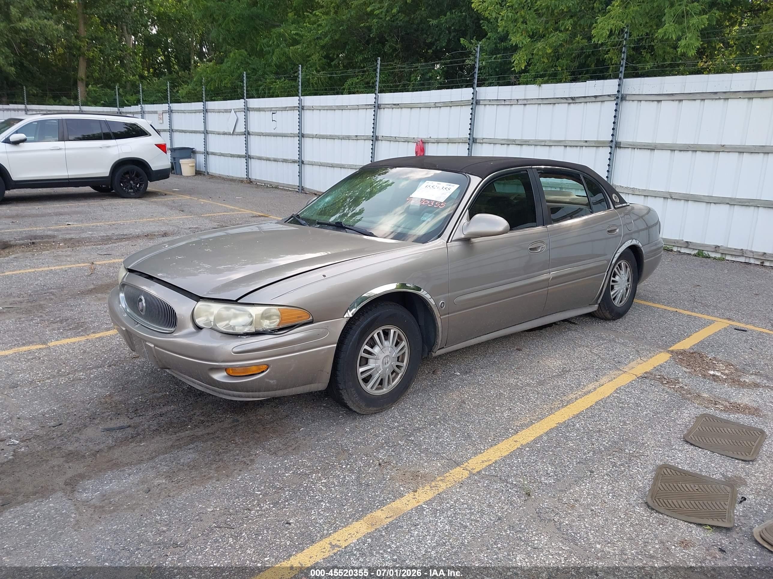2003 Buick Lesabre Custom Бежевый vin: 1G4HP52K43U138482