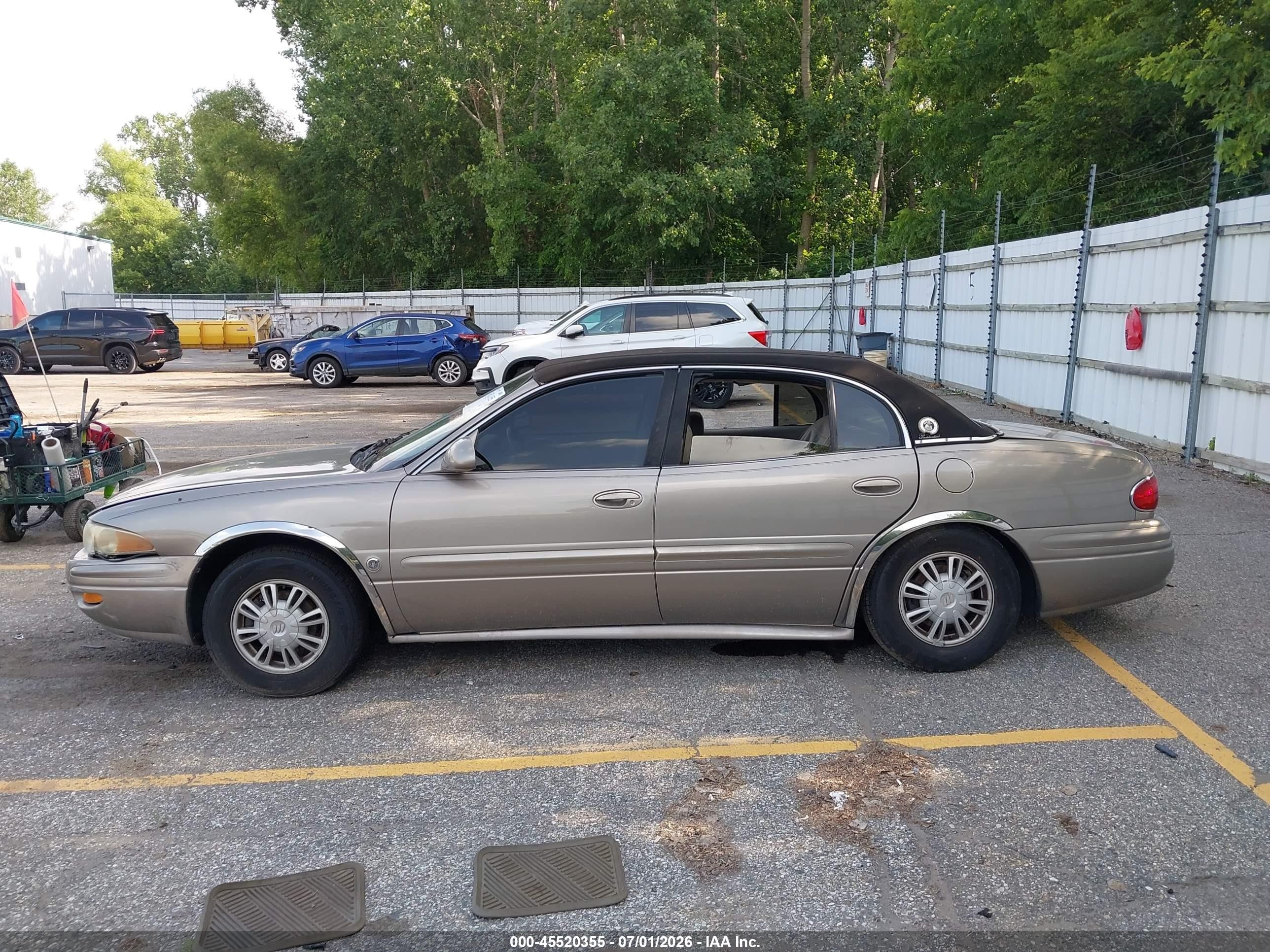 2003 Buick Lesabre Custom Бежевый vin: 1G4HP52K43U138482