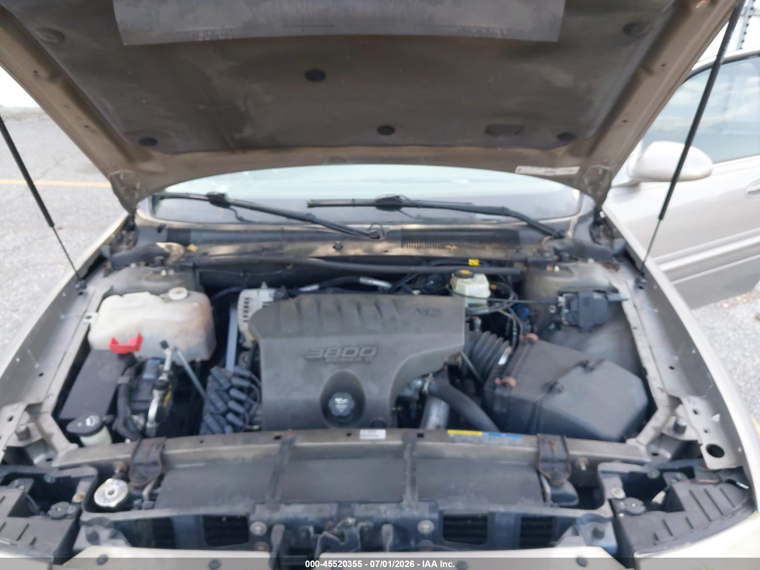 2003 Buick Lesabre Custom Бежевый vin: 1G4HP52K43U138482