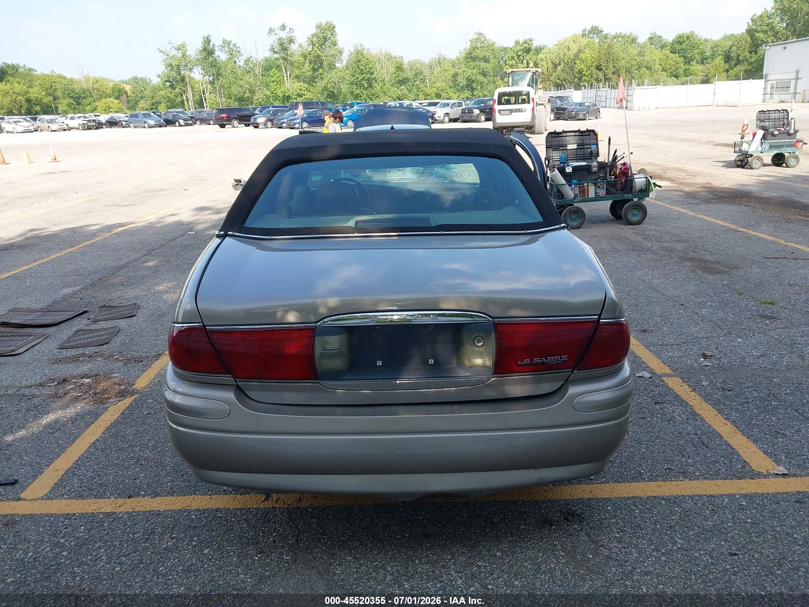 2003 Buick Lesabre Custom Бежевый vin: 1G4HP52K43U138482