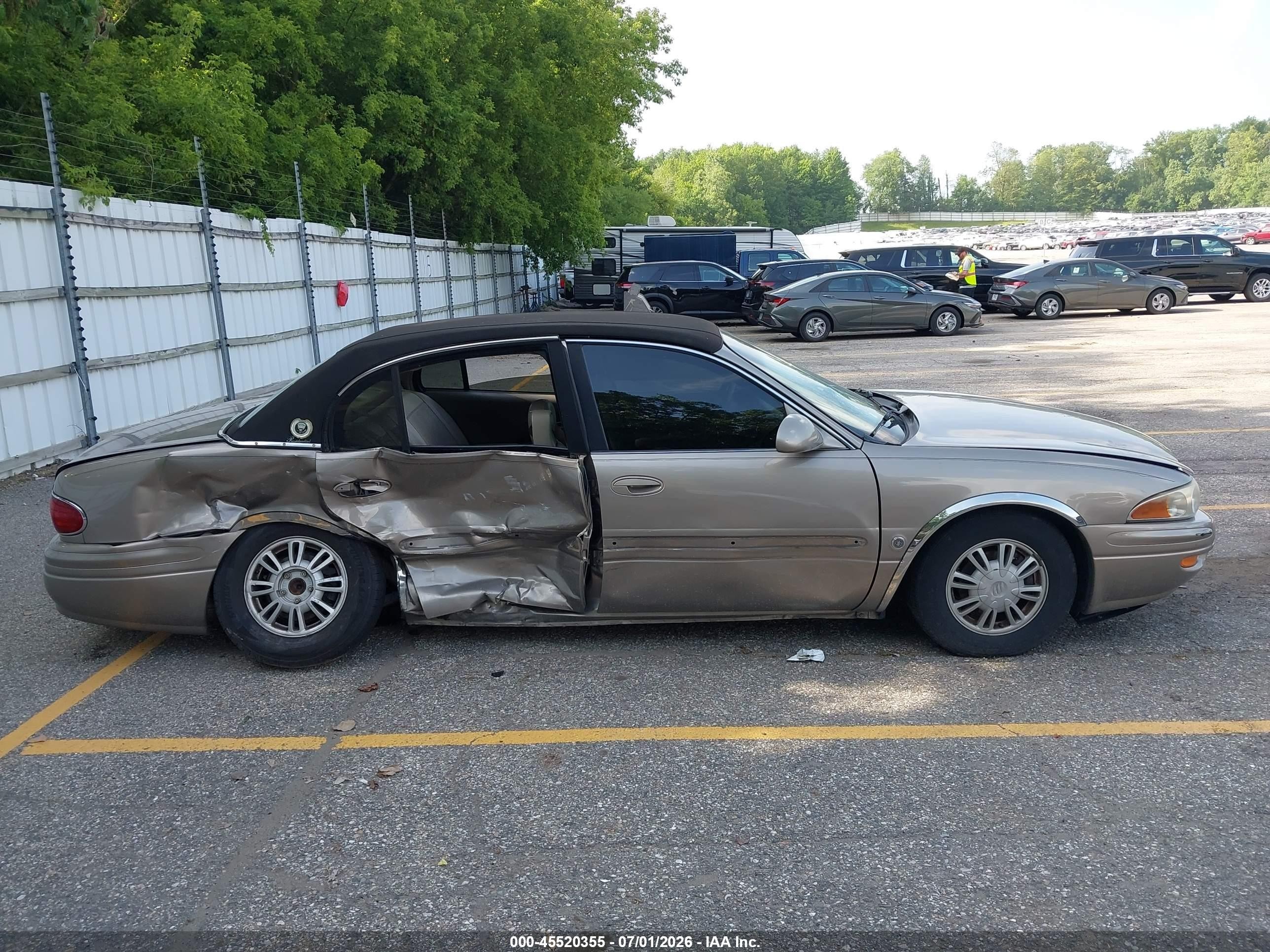 2003 Buick Lesabre Custom Бежевый vin: 1G4HP52K43U138482
