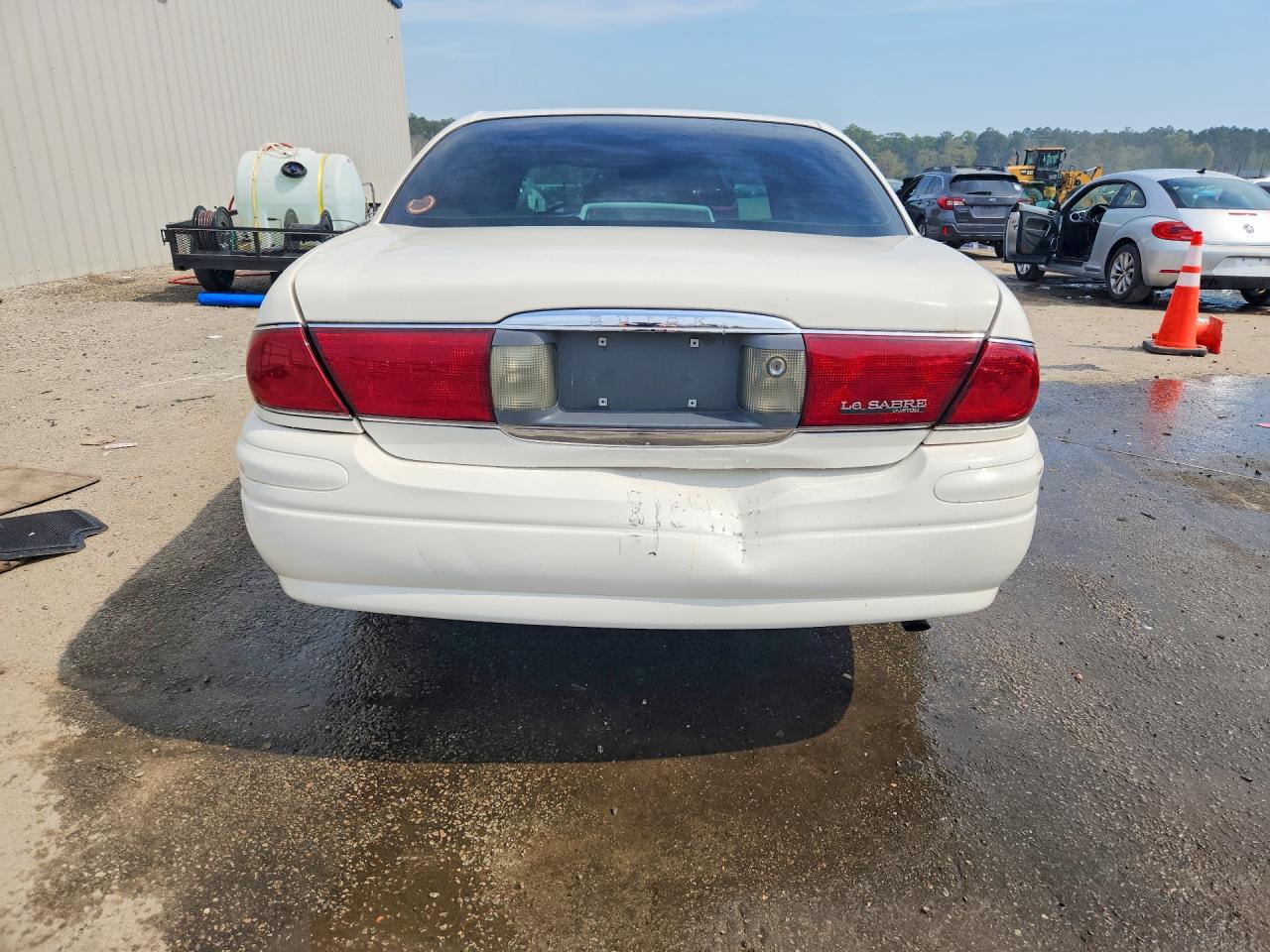 2003 Buick Lesabre Custom White vin: 1G4HP52K43U141799