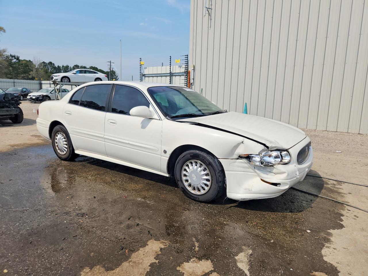 2003 Buick Lesabre Custom White vin: 1G4HP52K43U141799