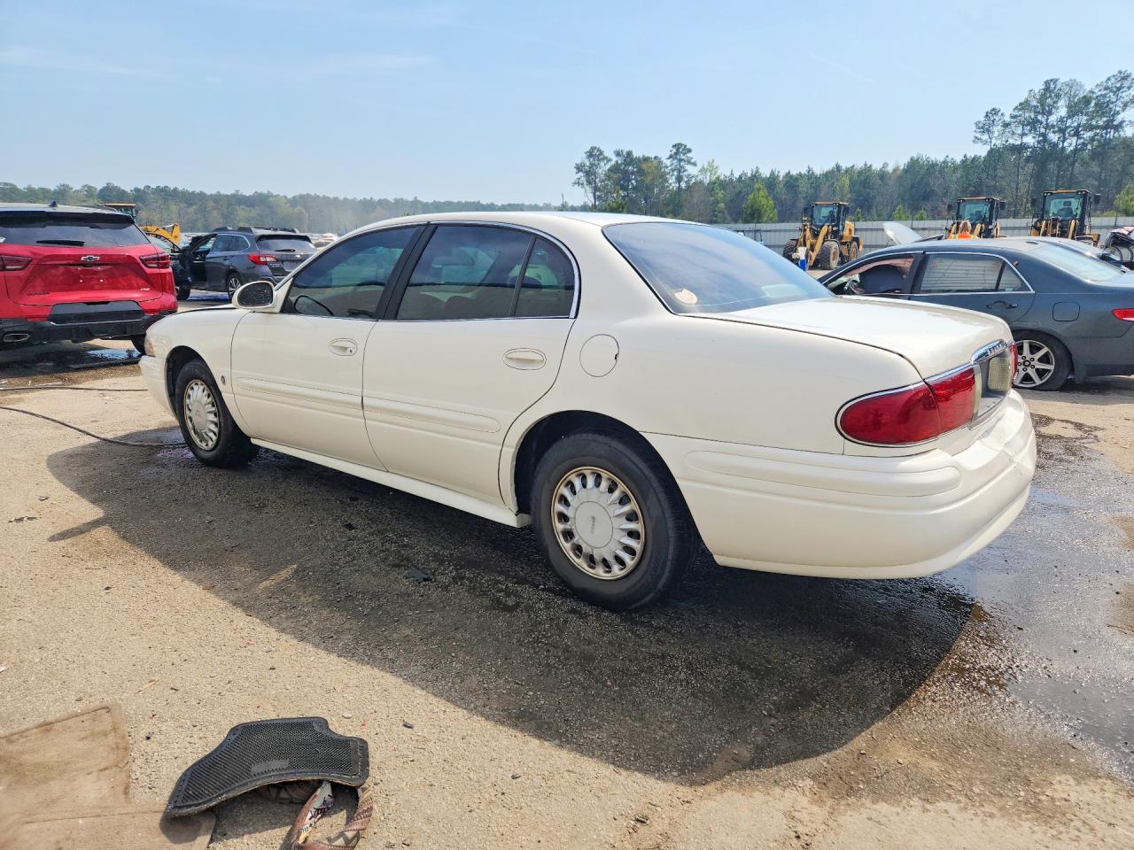 2003 Buick Lesabre Custom White vin: 1G4HP52K43U141799
