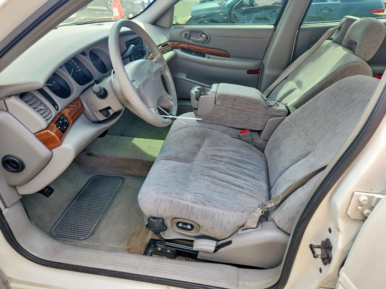 2003 Buick Lesabre Custom White vin: 1G4HP52K43U141799