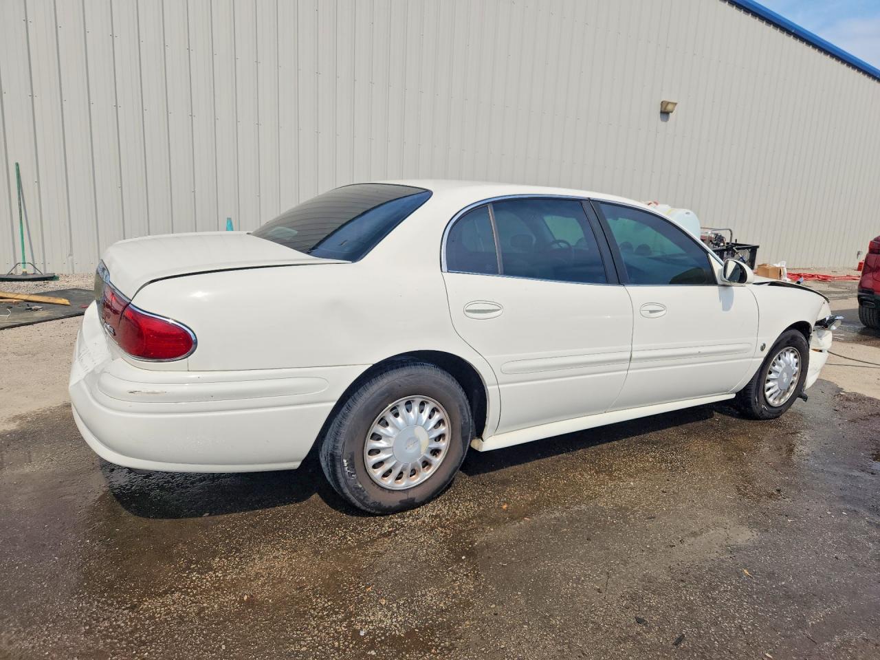 2003 Buick Lesabre Custom White vin: 1G4HP52K43U141799