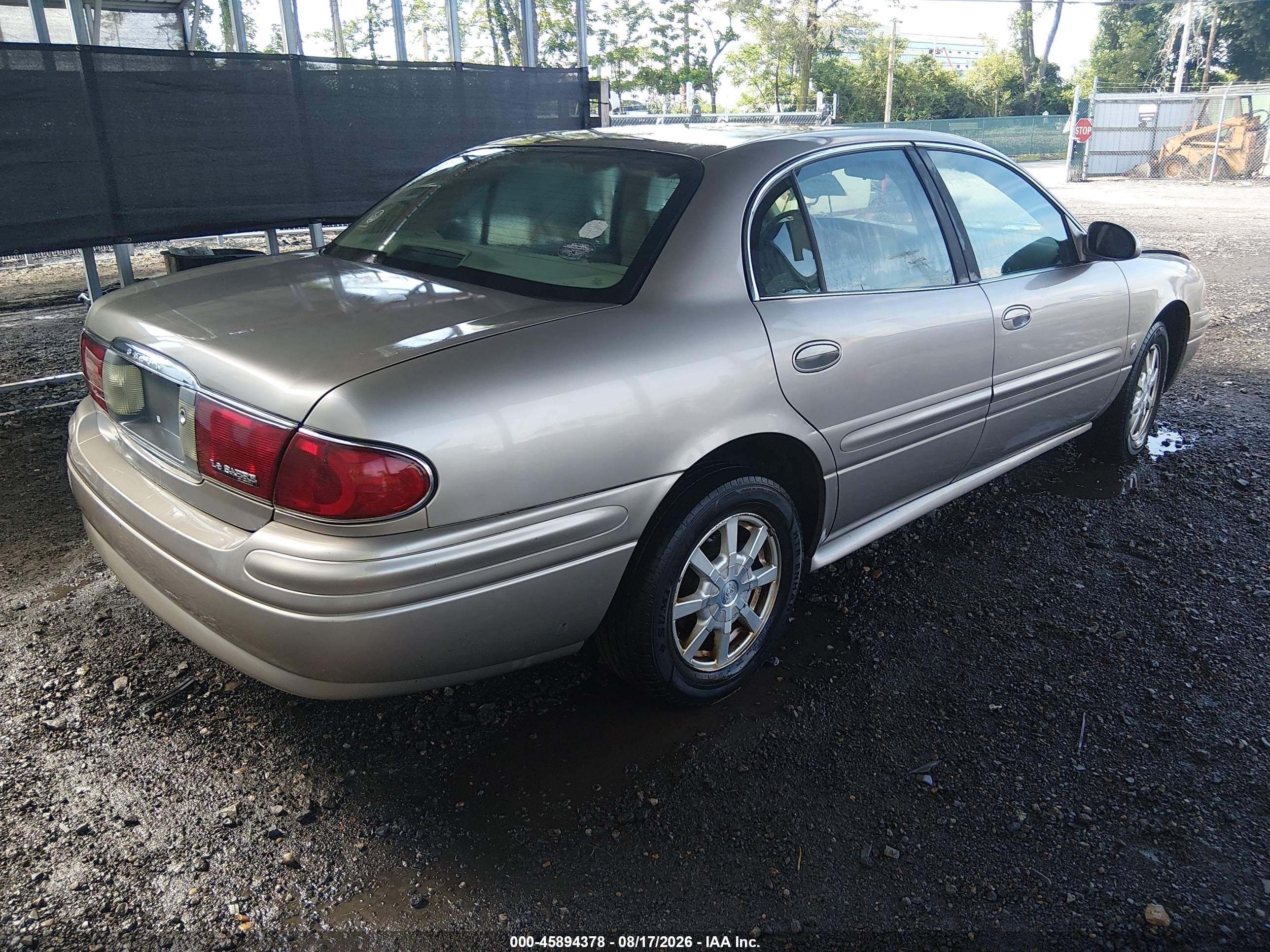 2004 Buick Lesabre Custom Beige vin: 1G4HP52K444168406