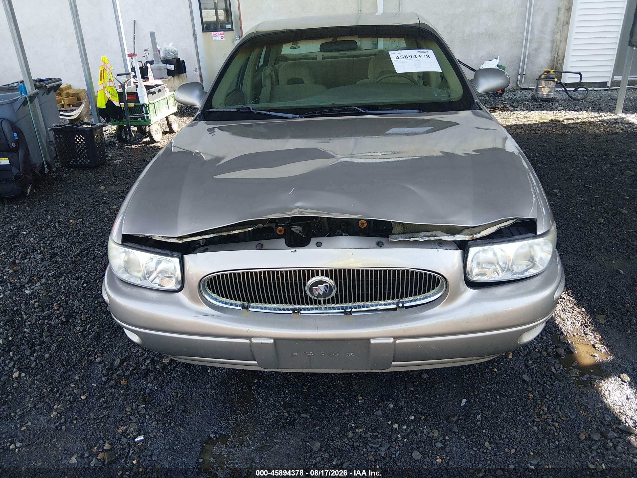 2004 Buick Lesabre Custom Beige vin: 1G4HP52K444168406