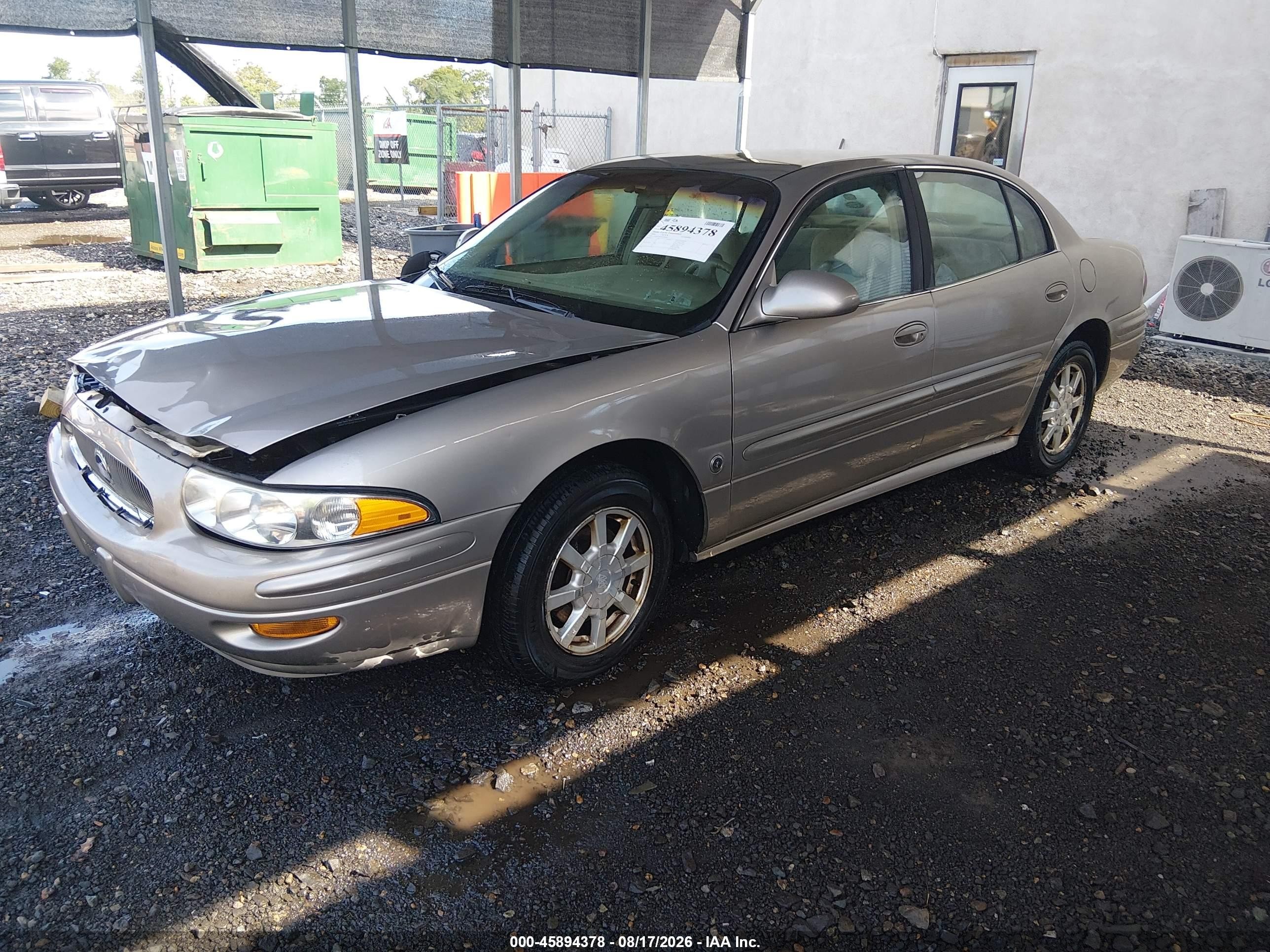 2004 Buick Lesabre Custom Beige vin: 1G4HP52K444168406