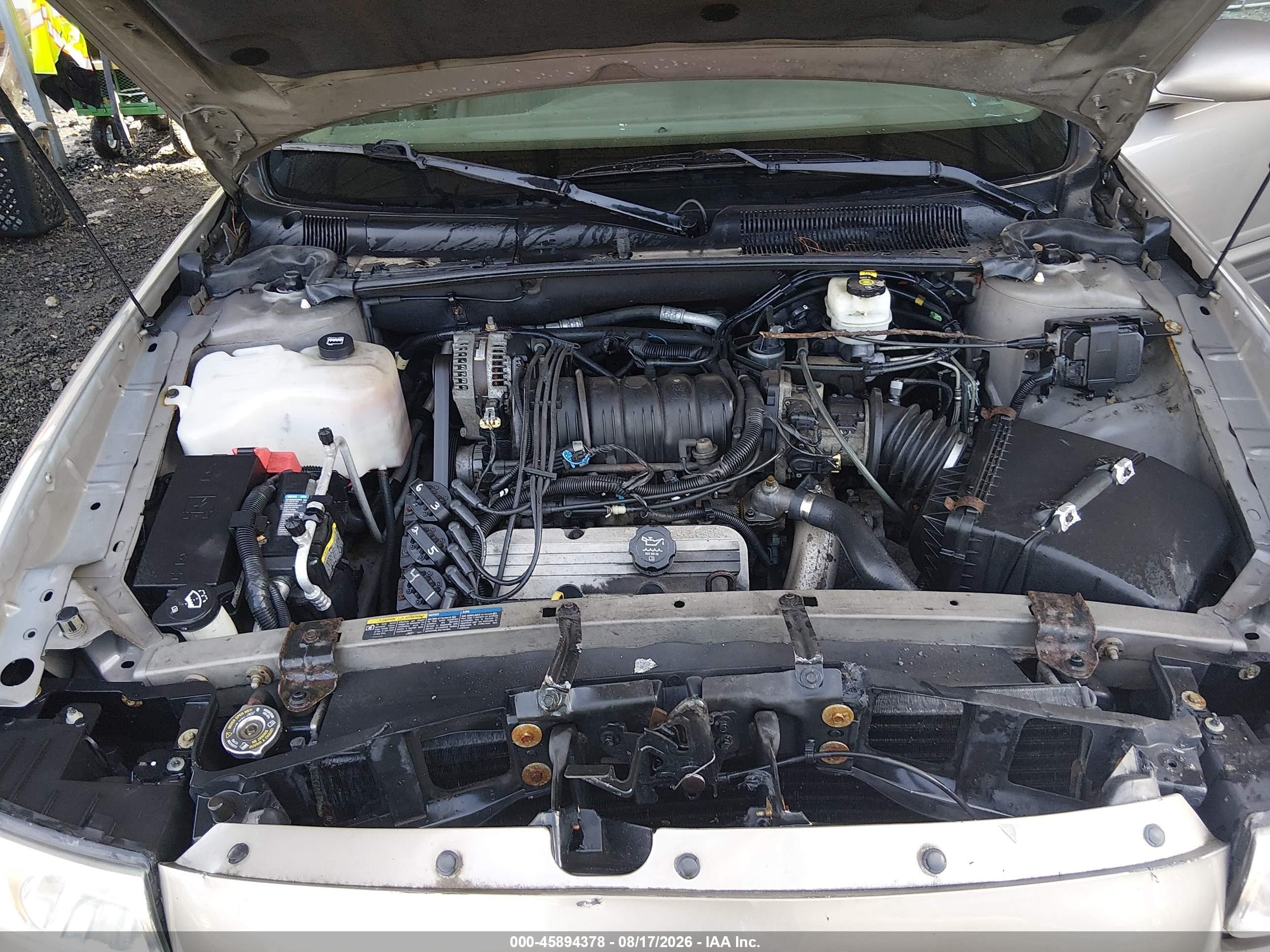 2004 Buick Lesabre Custom Beige vin: 1G4HP52K444168406