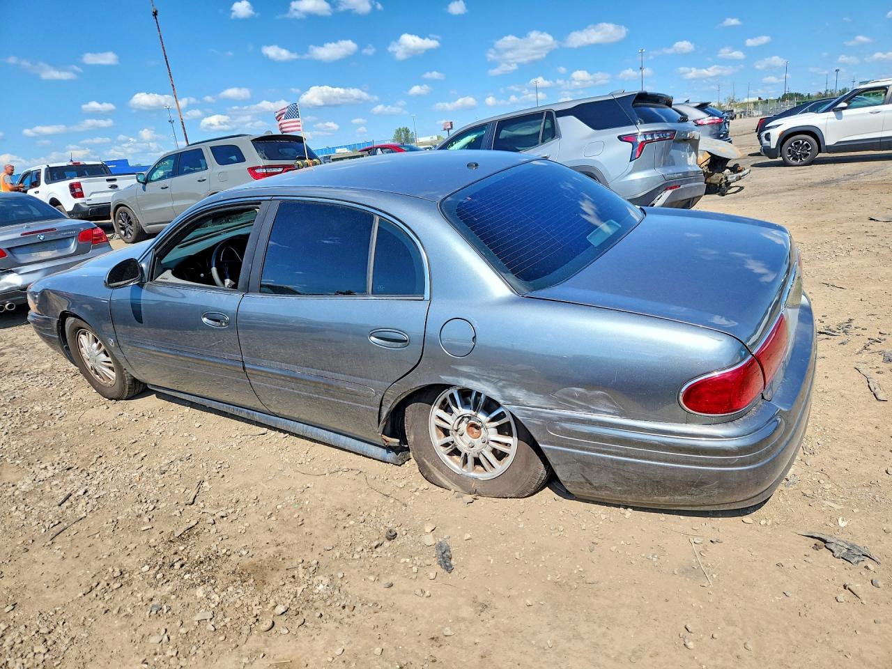2005 Buick Lesabre Custom Gray vin: 1G4HP52K45U205679