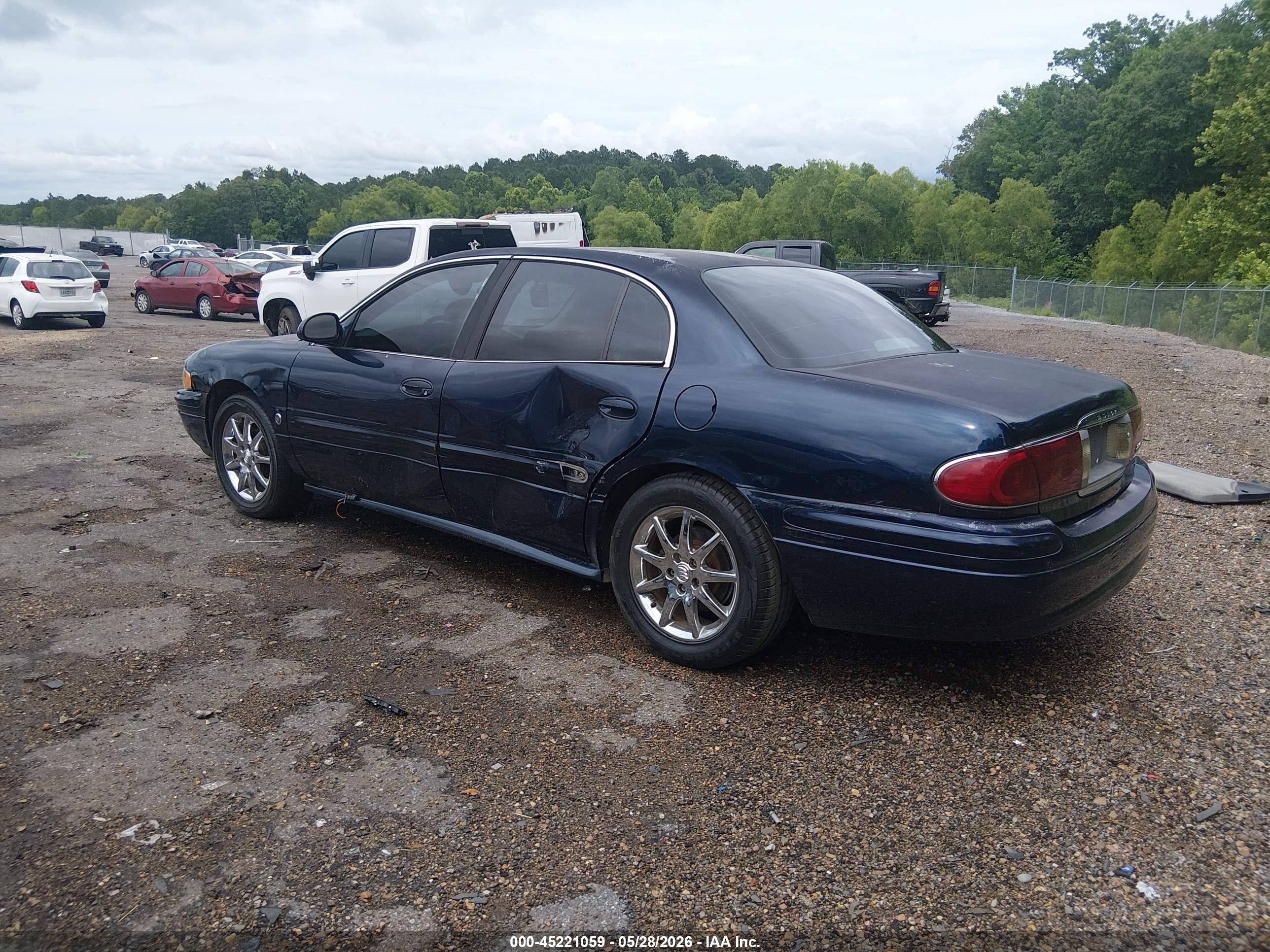 2005 Buick Lesabre Custom Синий vin: 1G4HP52K45U248032