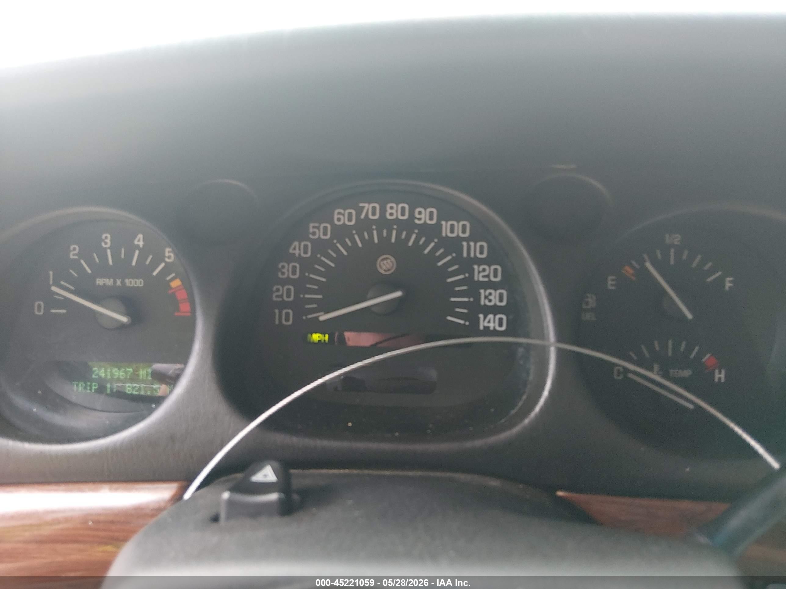 2005 Buick Lesabre Custom Синий vin: 1G4HP52K45U248032