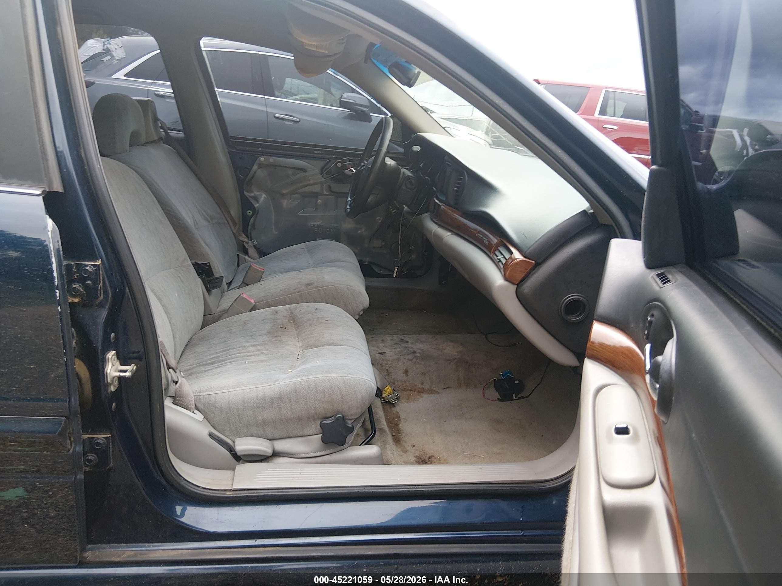 2005 Buick Lesabre Custom Синий vin: 1G4HP52K45U248032