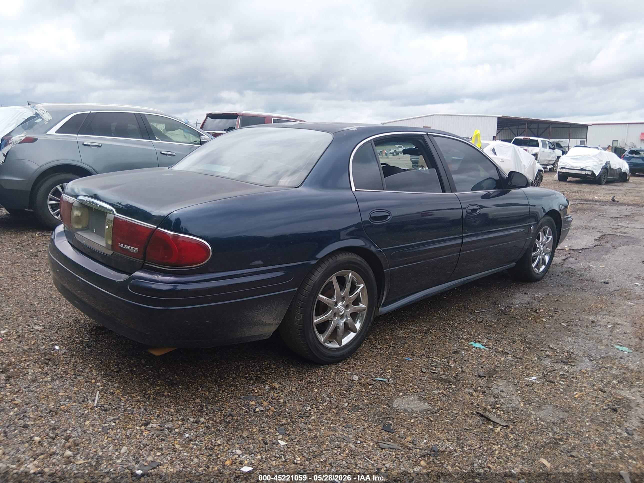 2005 Buick Lesabre Custom Синий vin: 1G4HP52K45U248032