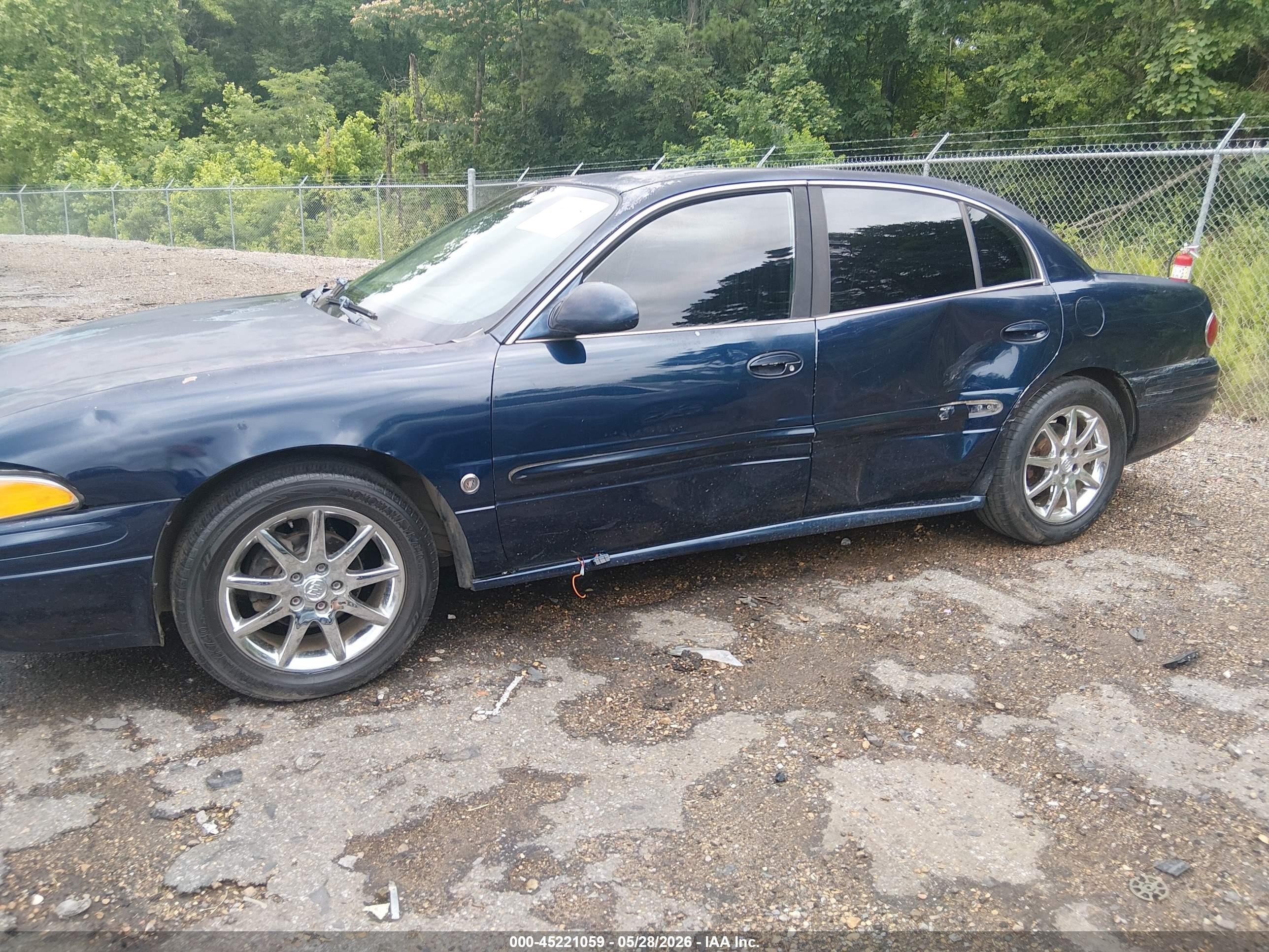 2005 Buick Lesabre Custom Синий vin: 1G4HP52K45U248032