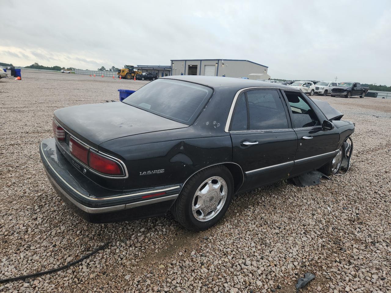 1996 Buick Lesabre Custom Black vin: 1G4HP52K4TH445255