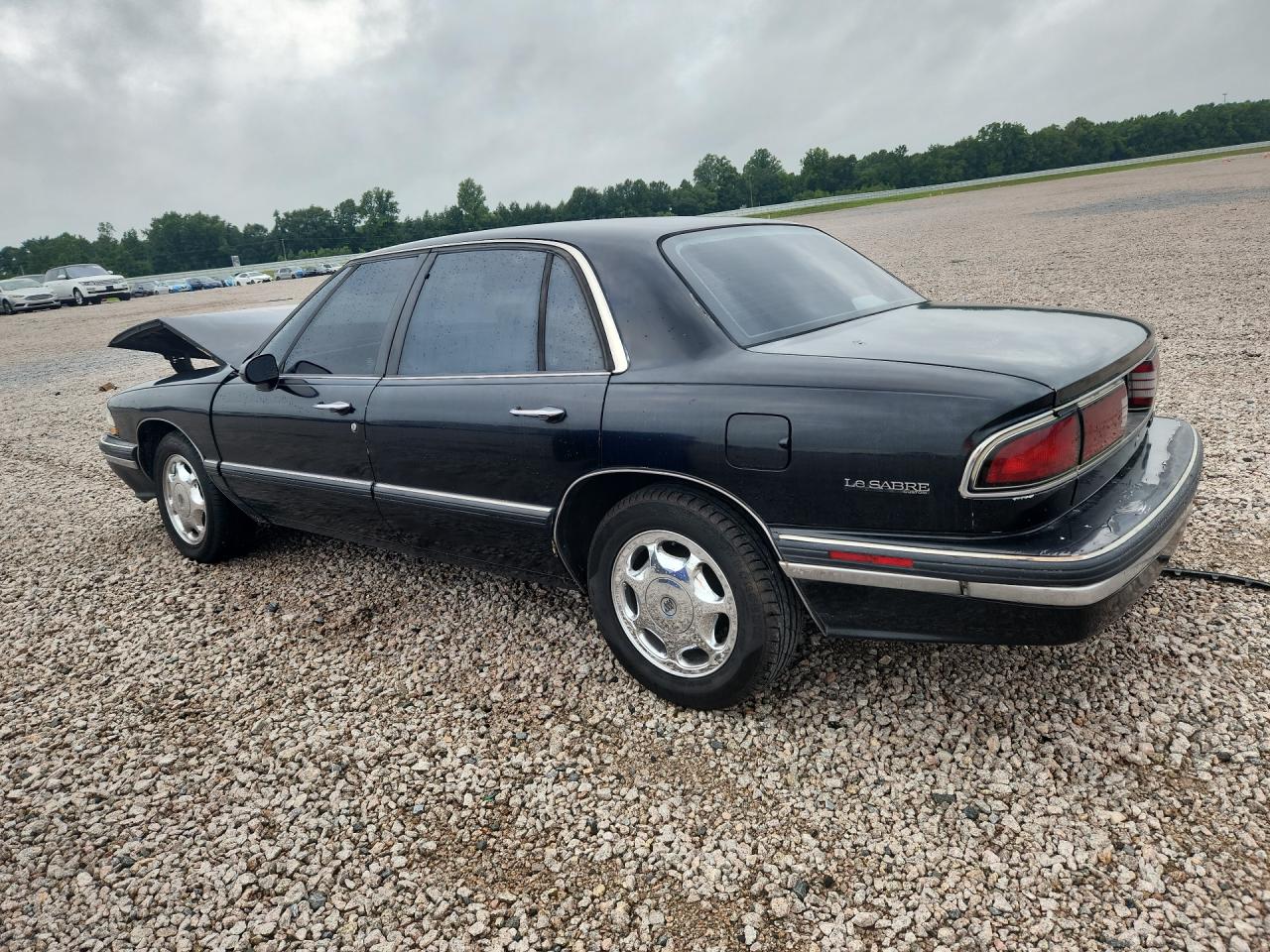 1996 Buick Lesabre Custom Black vin: 1G4HP52K4TH445255
