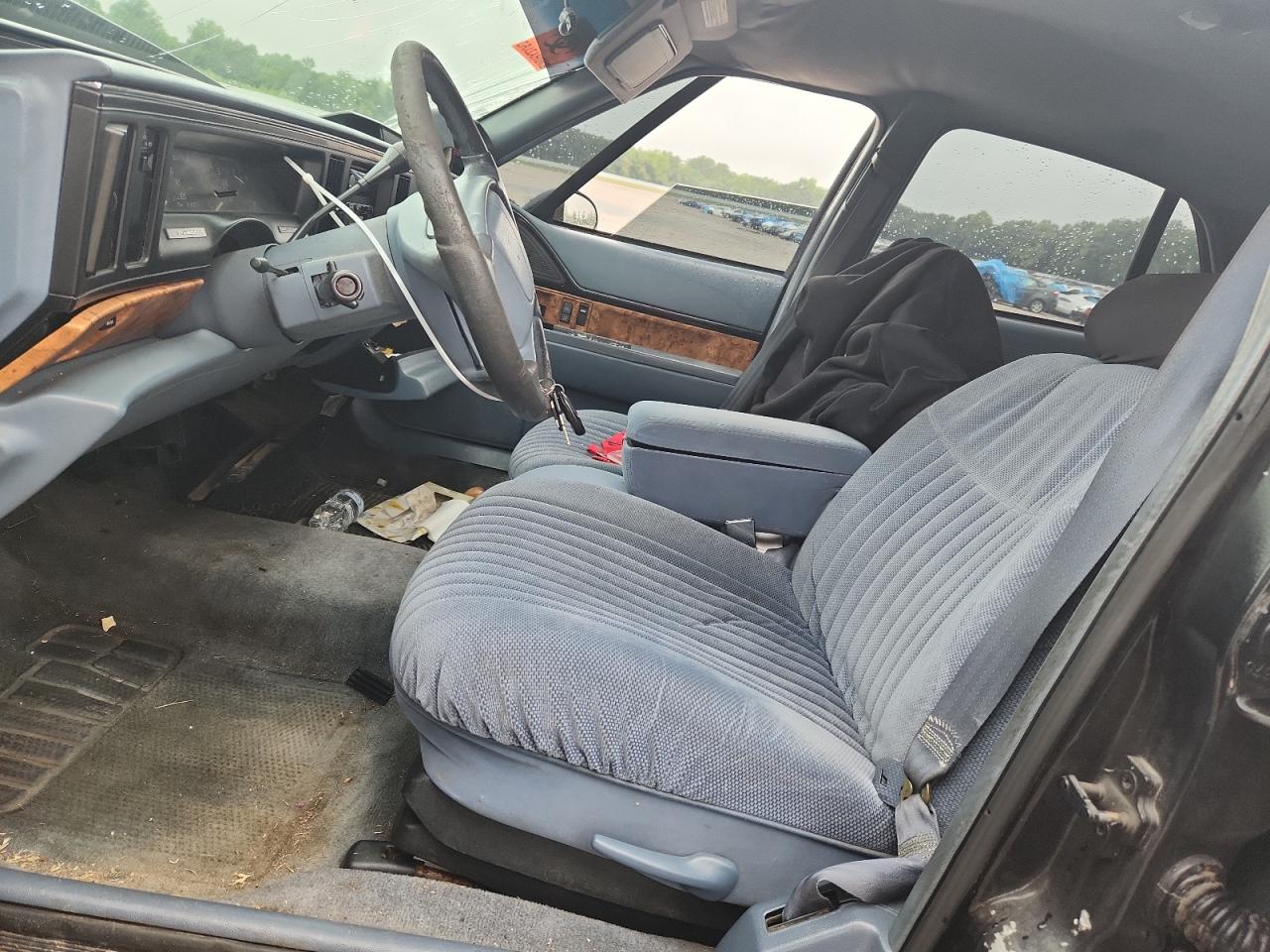 1996 Buick Lesabre Custom Black vin: 1G4HP52K4TH445255