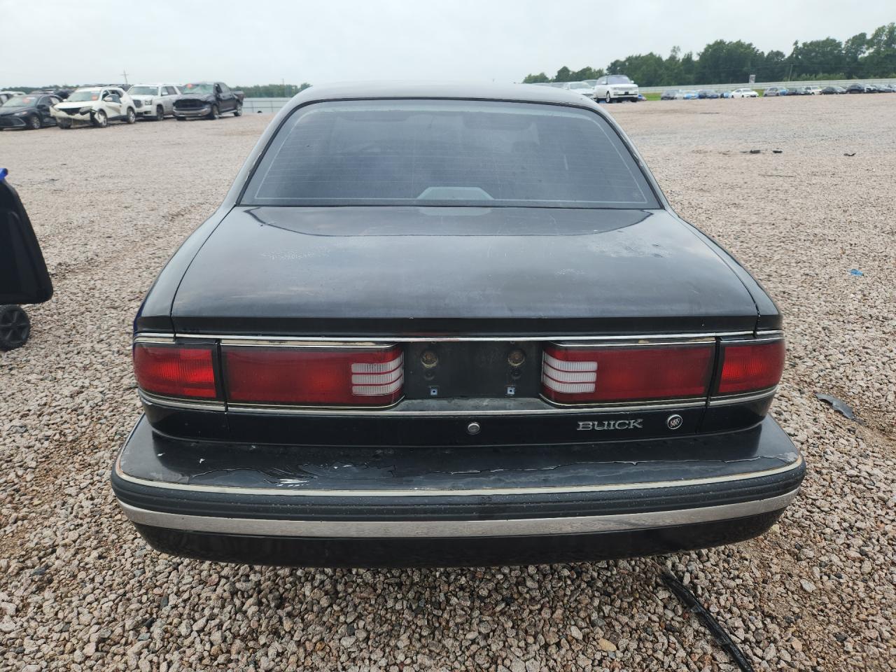 1996 Buick Lesabre Custom Black vin: 1G4HP52K4TH445255