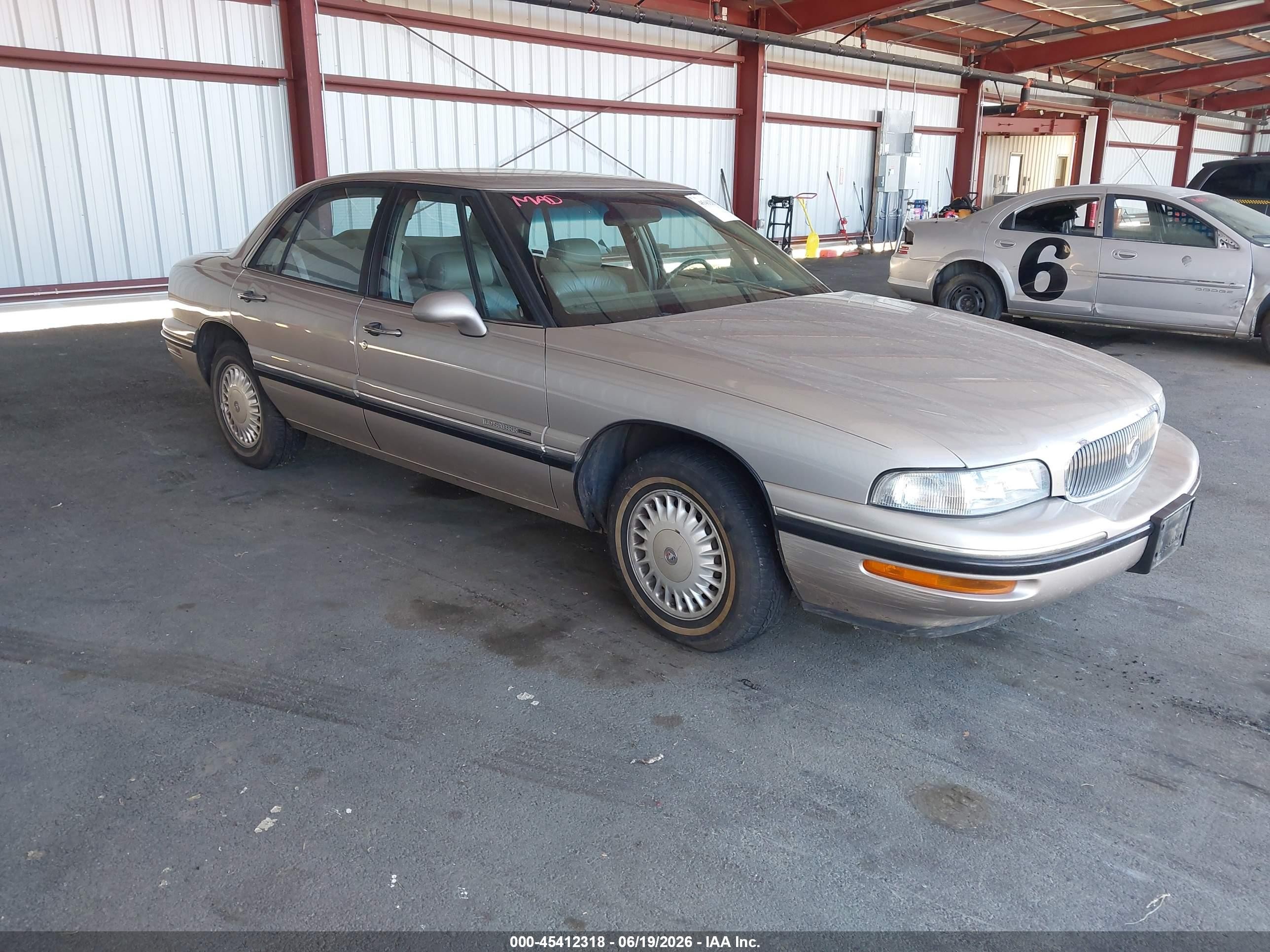 1997 Buick Lesabre Custom Beige vin: 1G4HP52K4VH489601